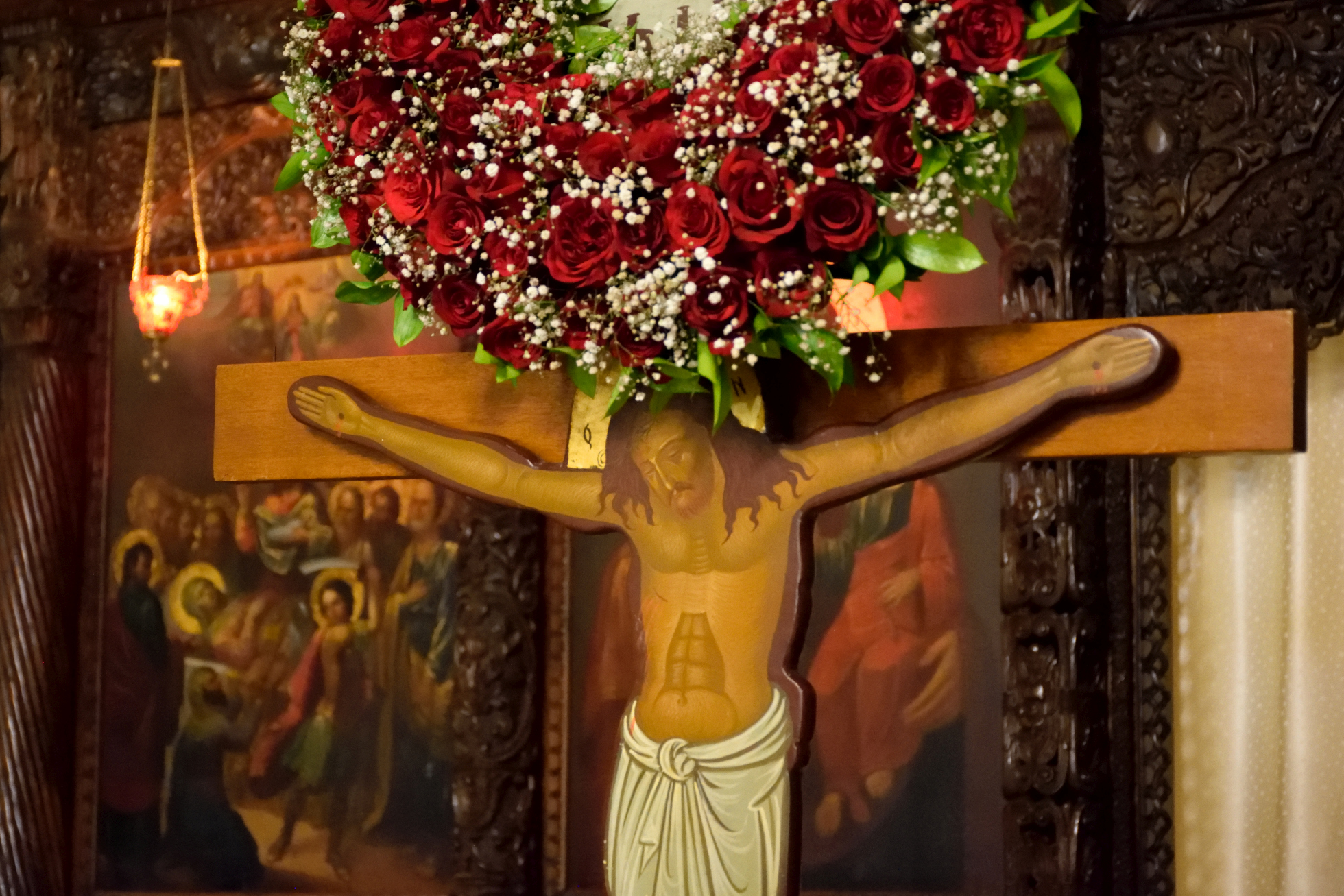 Today is hung over the Tree - Good Friday in Balamand