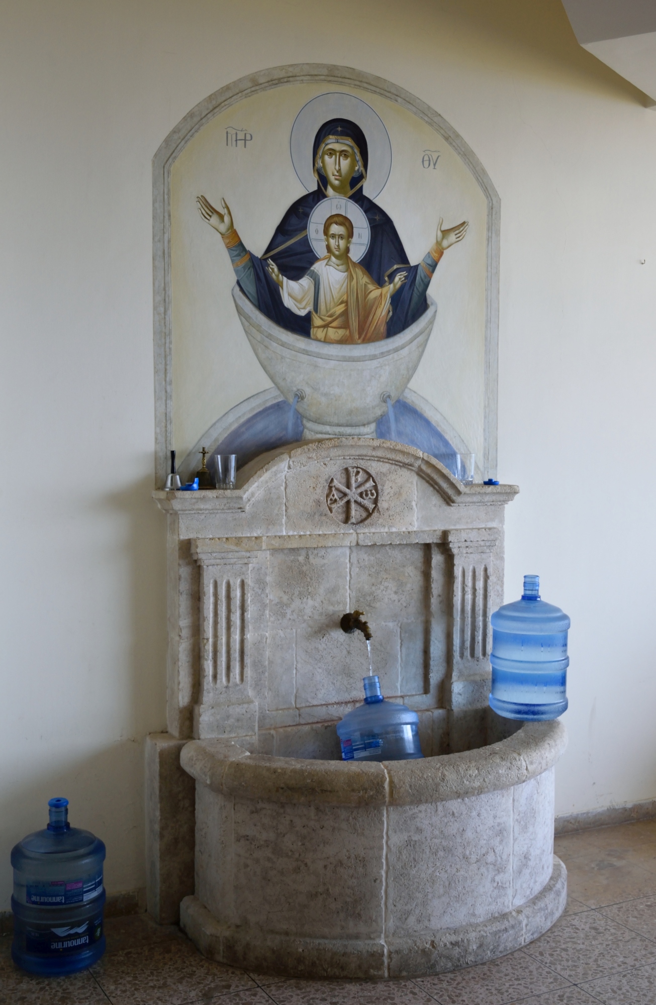 Źródełko w seminarium Balamand