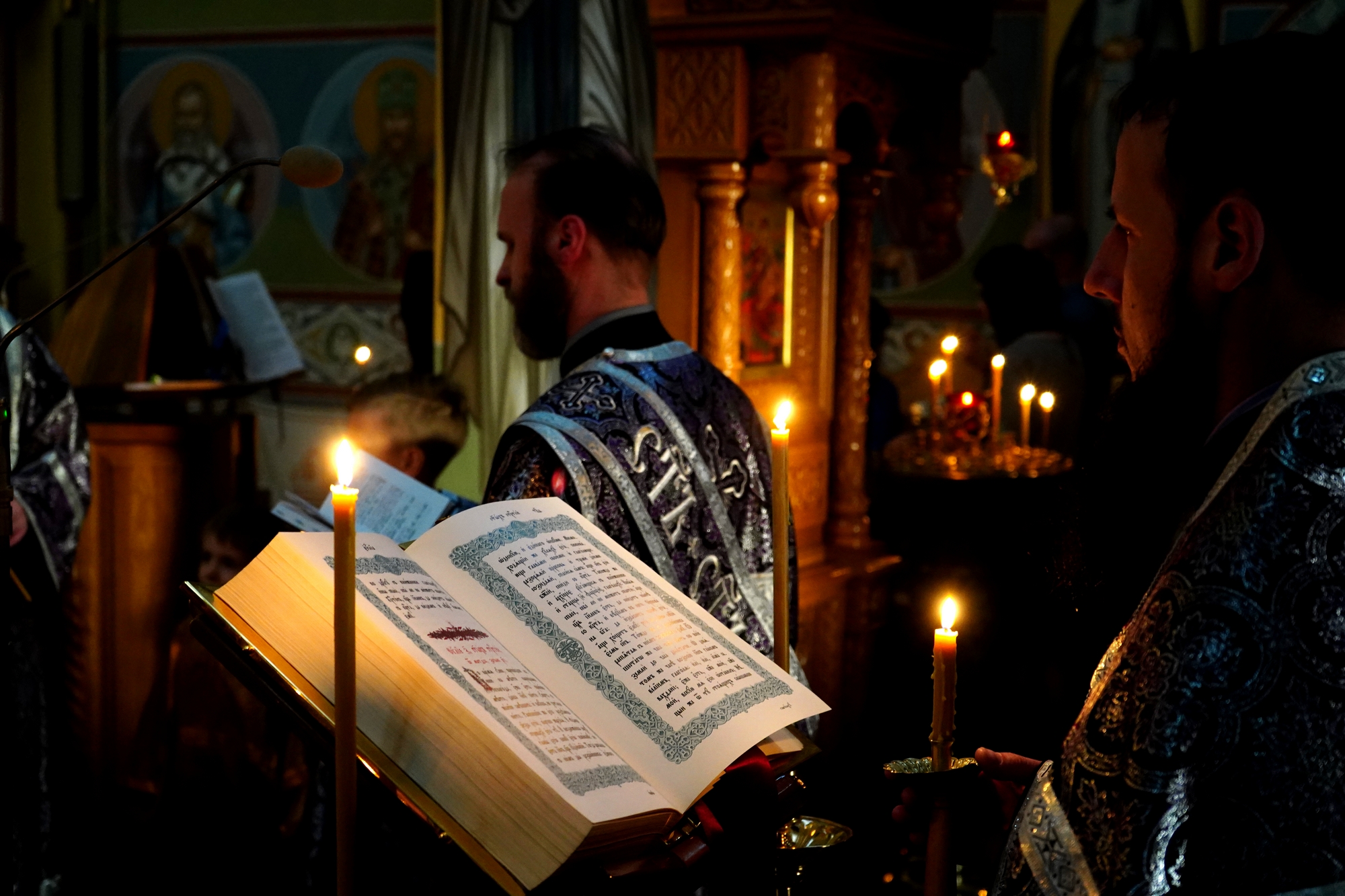 Reading of Twelve Gospels in Zwierki Convent