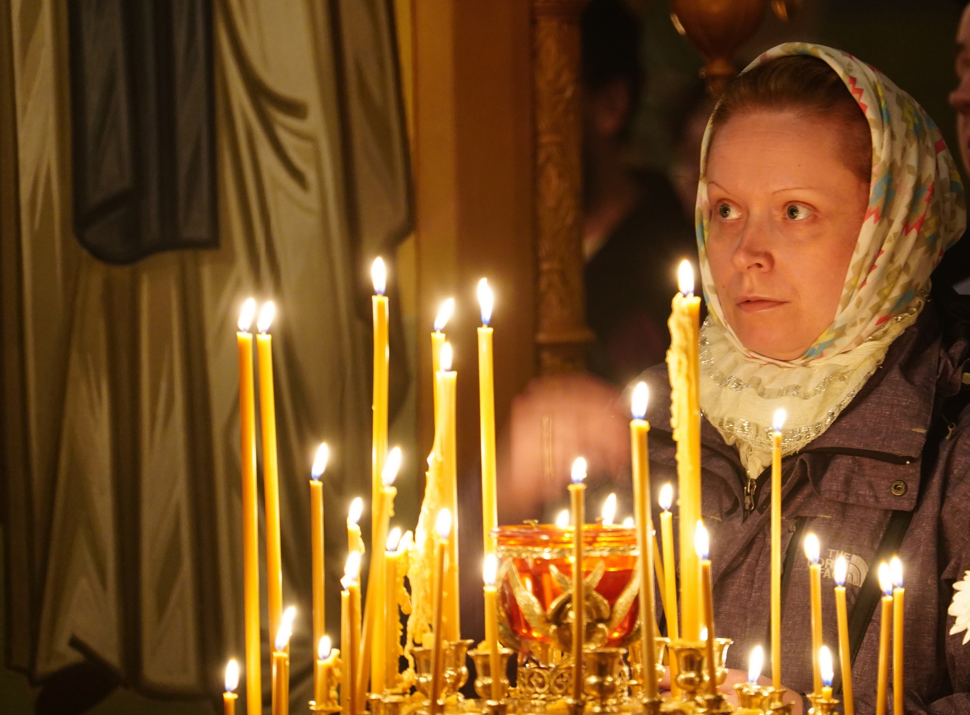 Easter night in Zwierki Convent