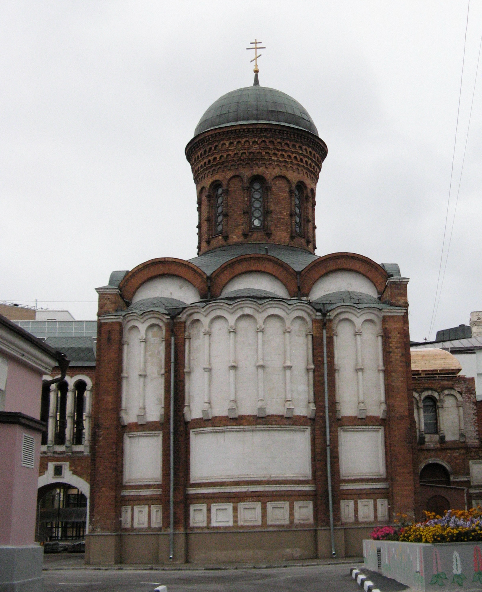Церковь Иверской иконы Божией Матери (1896-1901 г.г.). Большая Полянка. Москва.