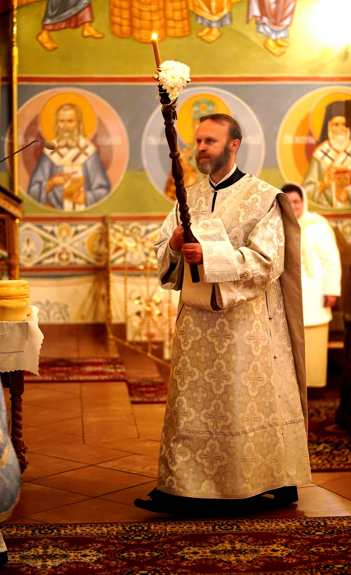Easter night in Zwierki Convent