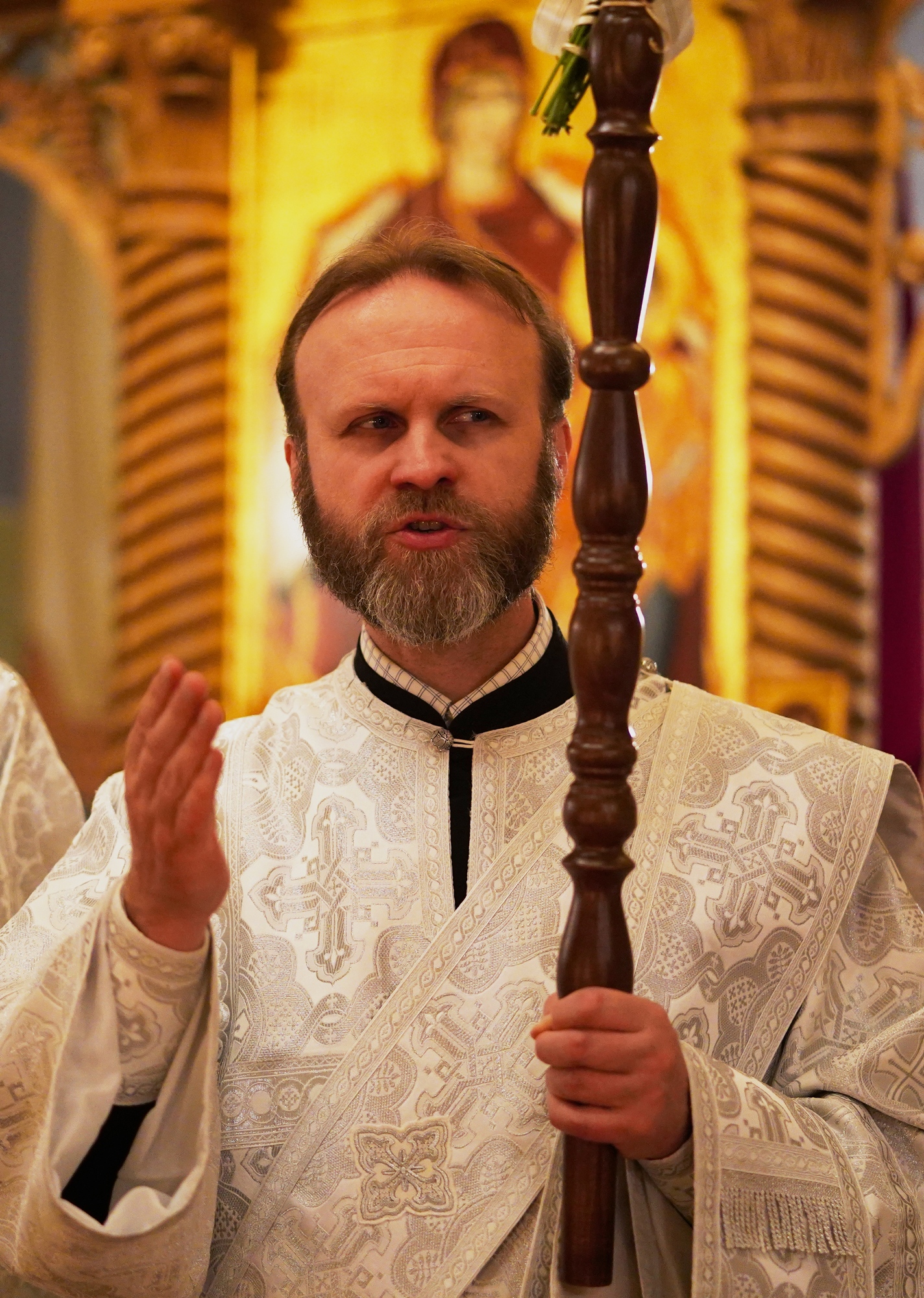 Easter night in Zwierki Convent