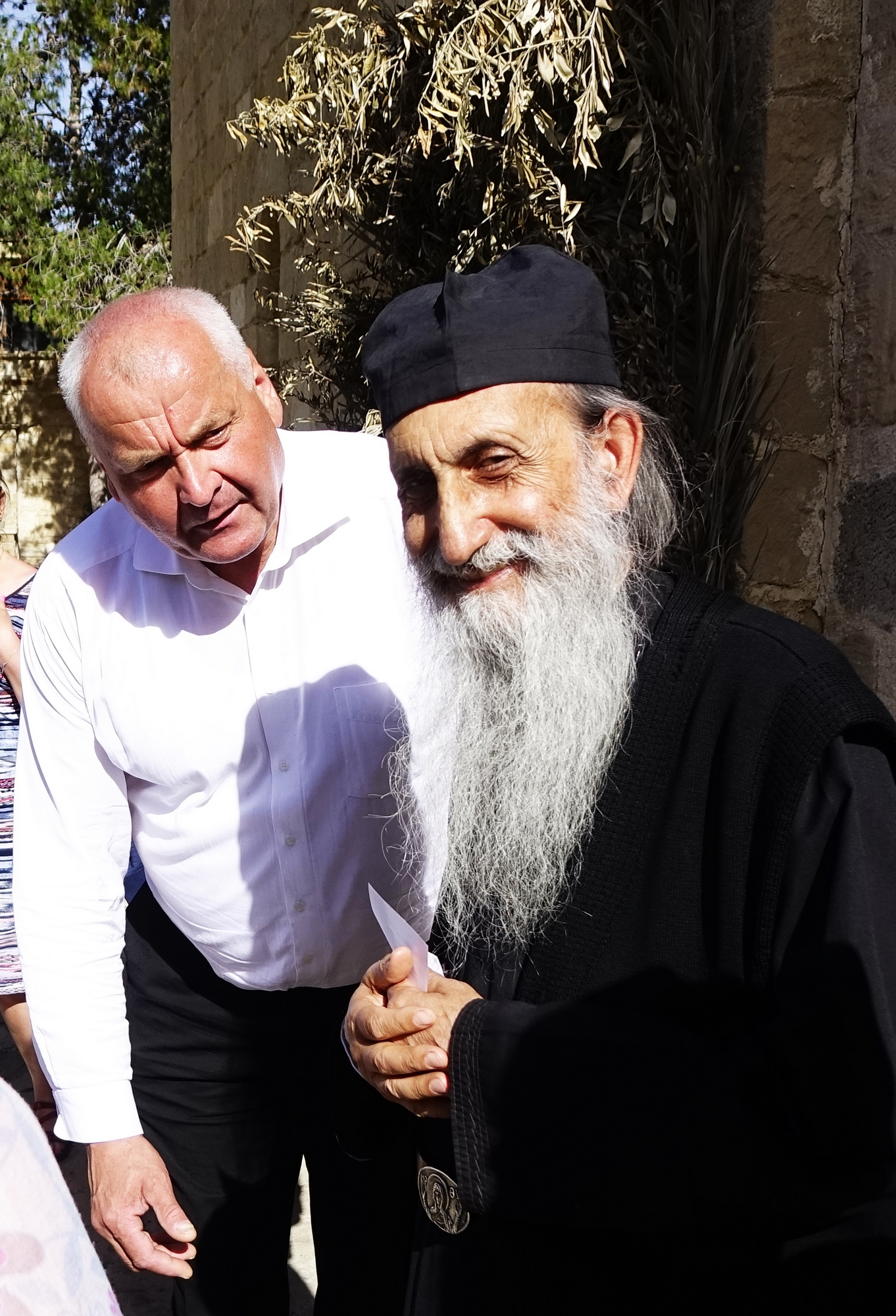 Elder Symeon of Mavrovouni Monastery and... Bogda...