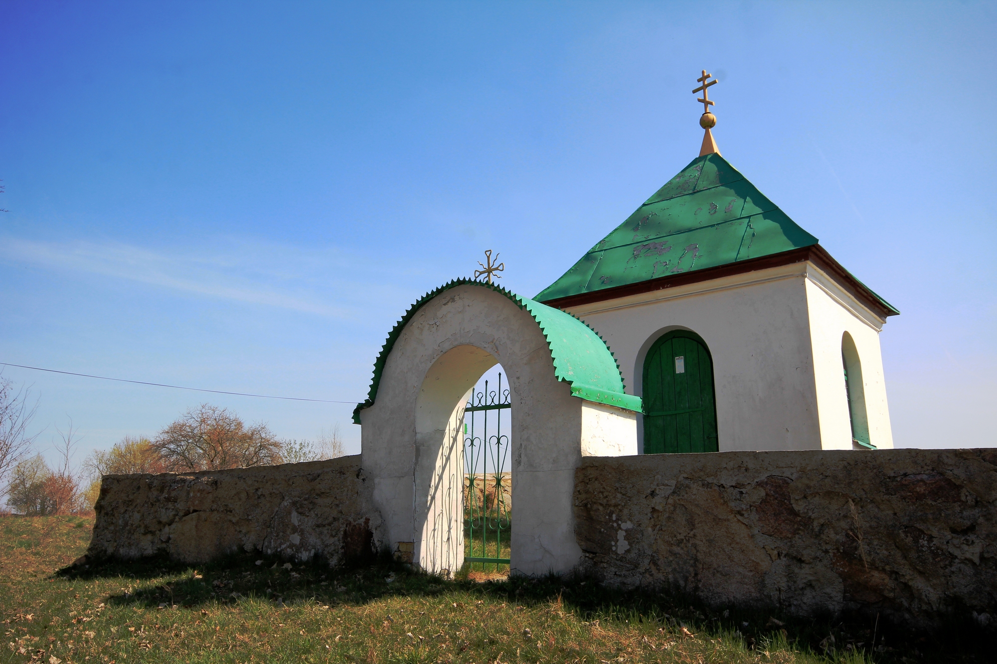 St. Barbara chapel in Baciuty village