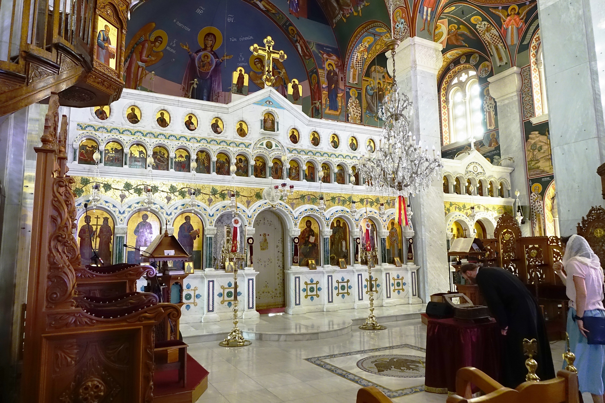 Chriselousa Icon the Mother of God Orthodox church in Athienou