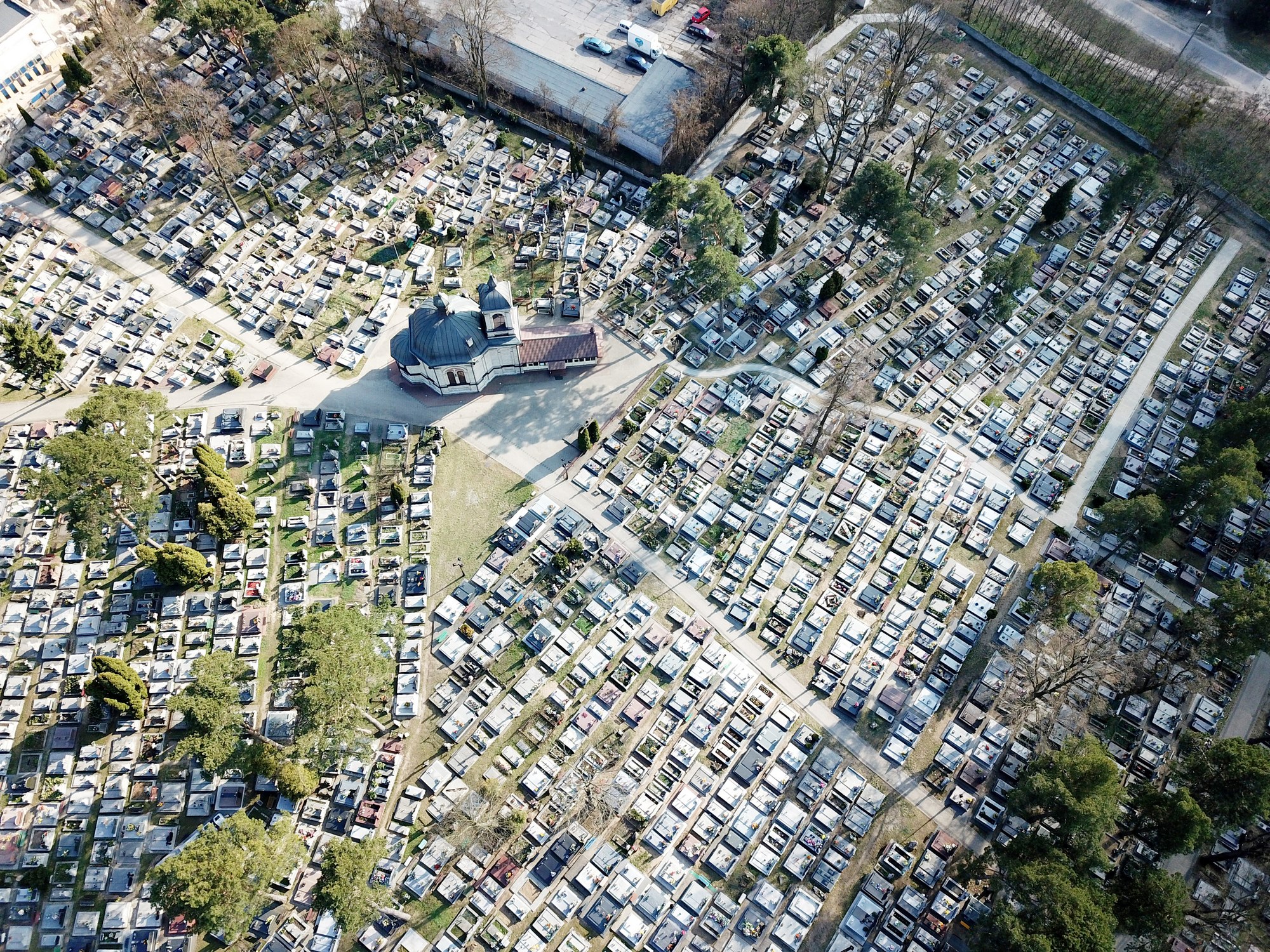 The All Saints Orthodox cementary in Białystok