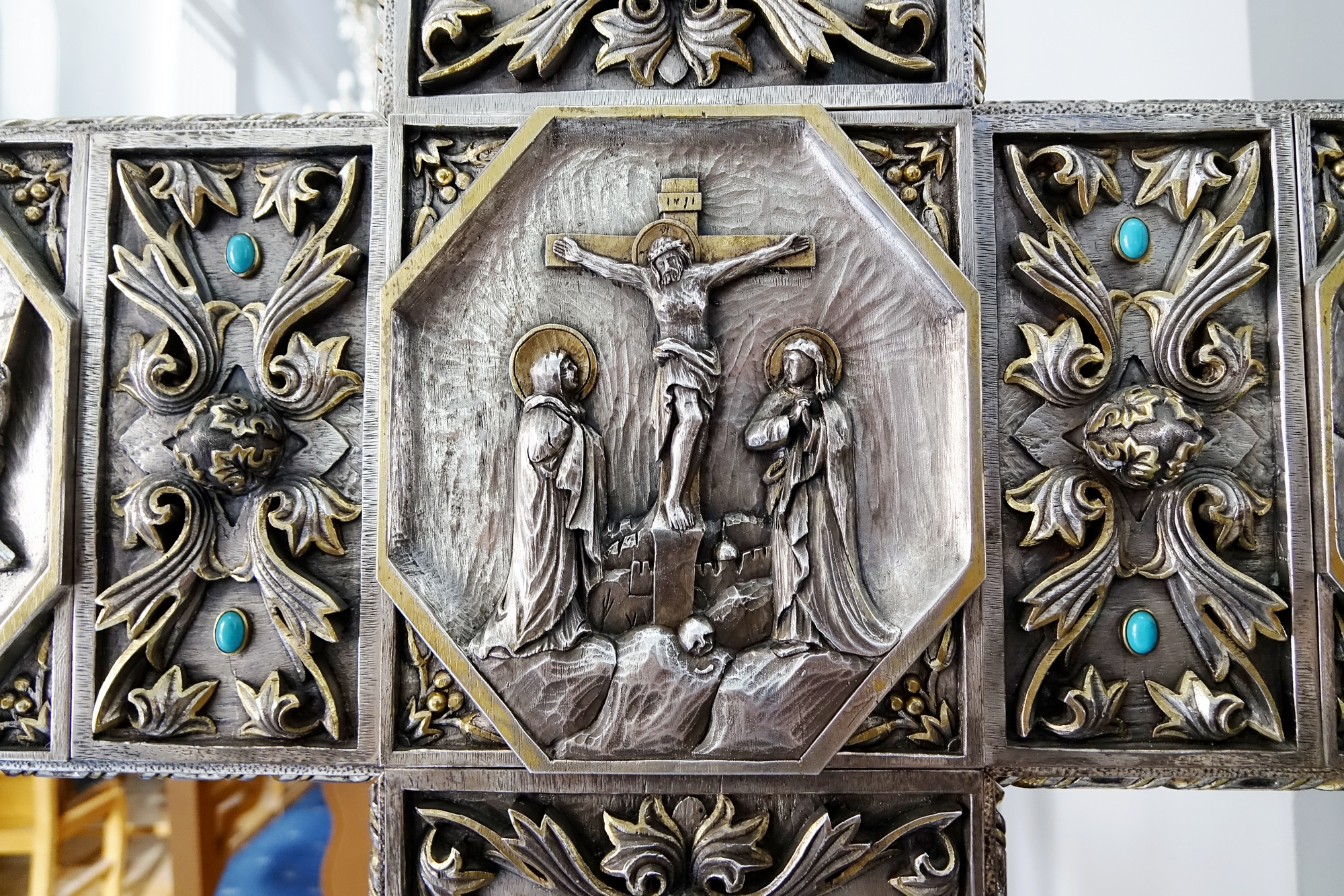 Nicosia - detail from Faneromeni church