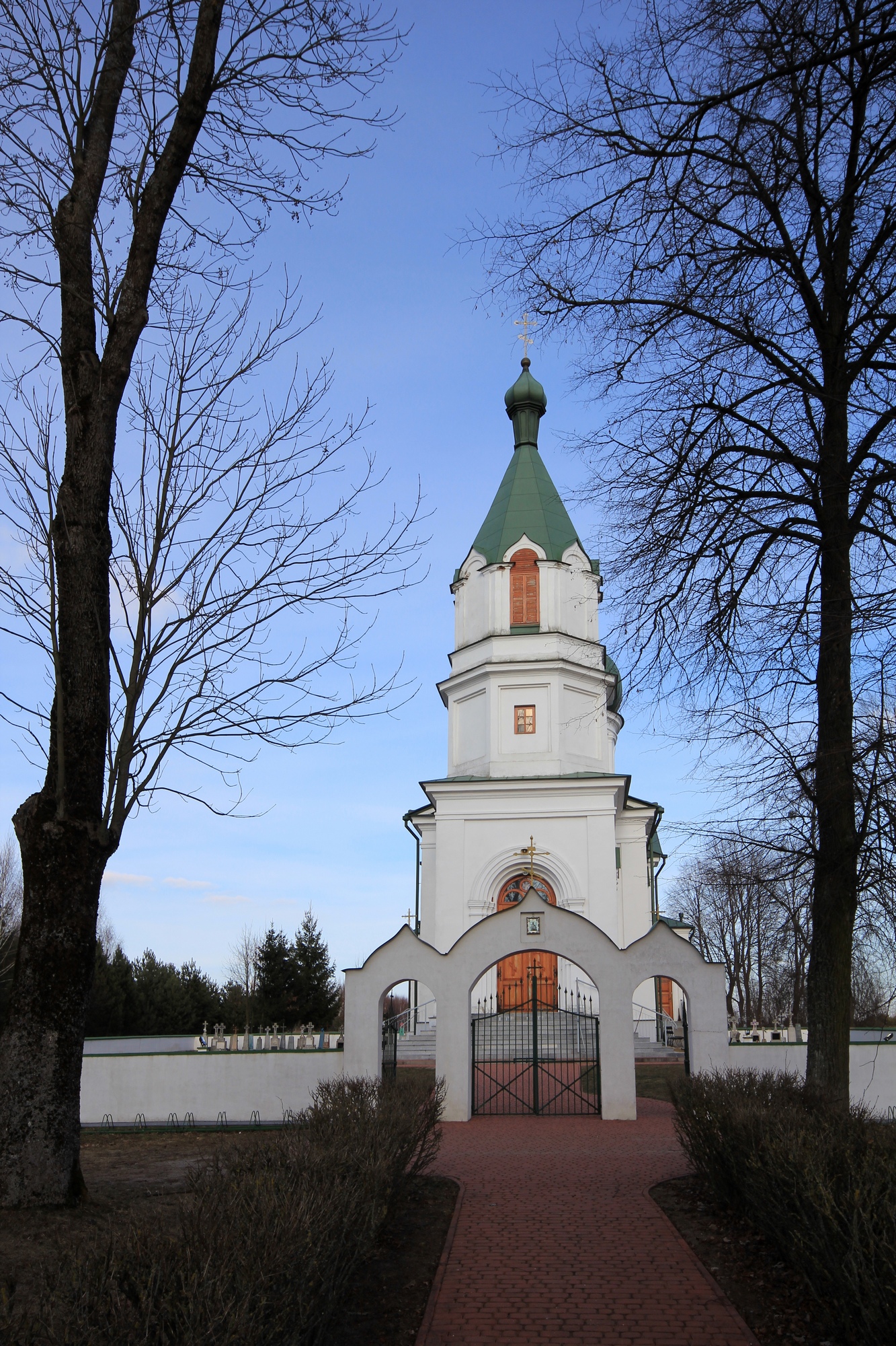 The Orthodox church in Narewka