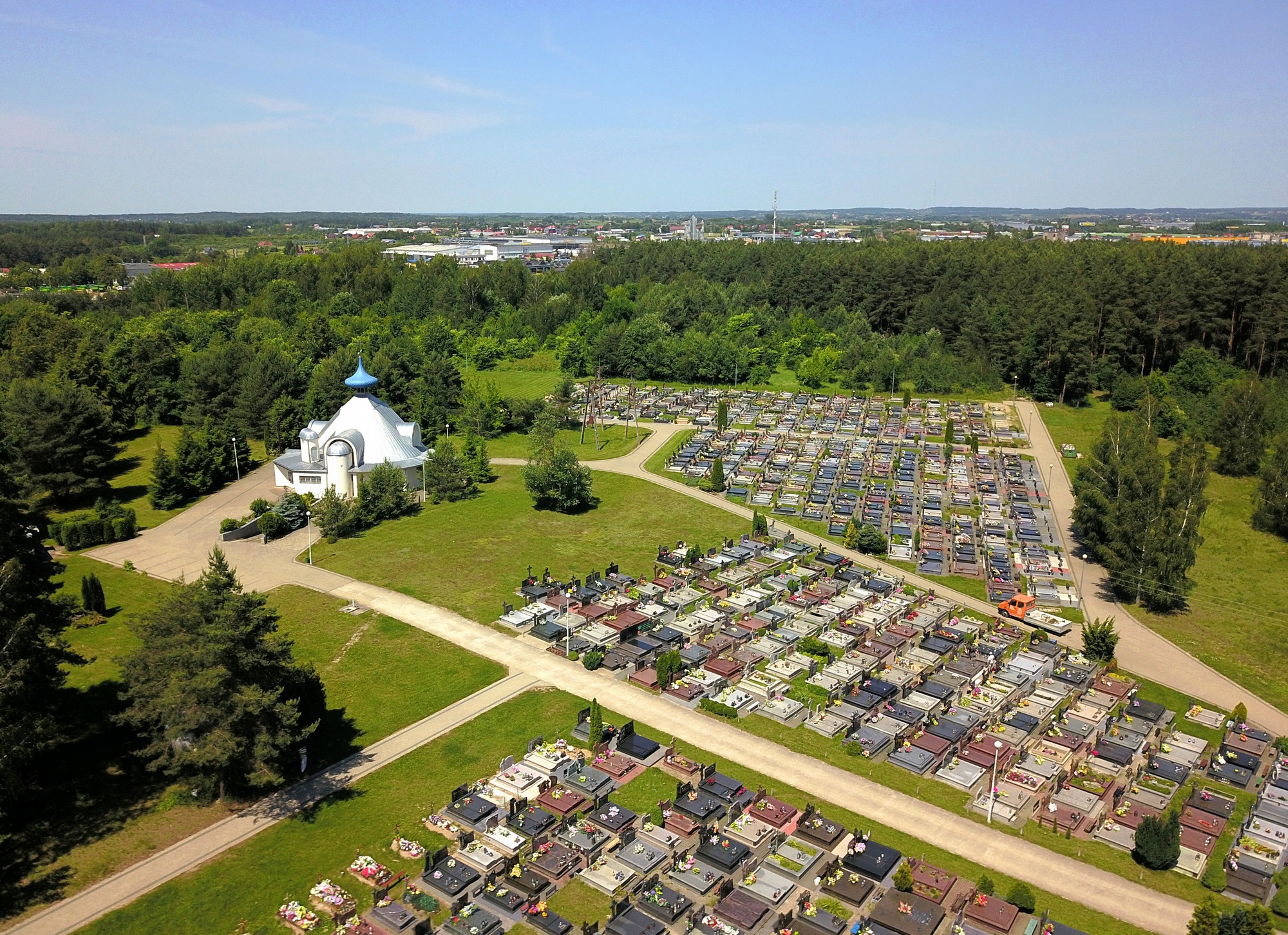 St. Euprosyne cementary chapel in Białystok