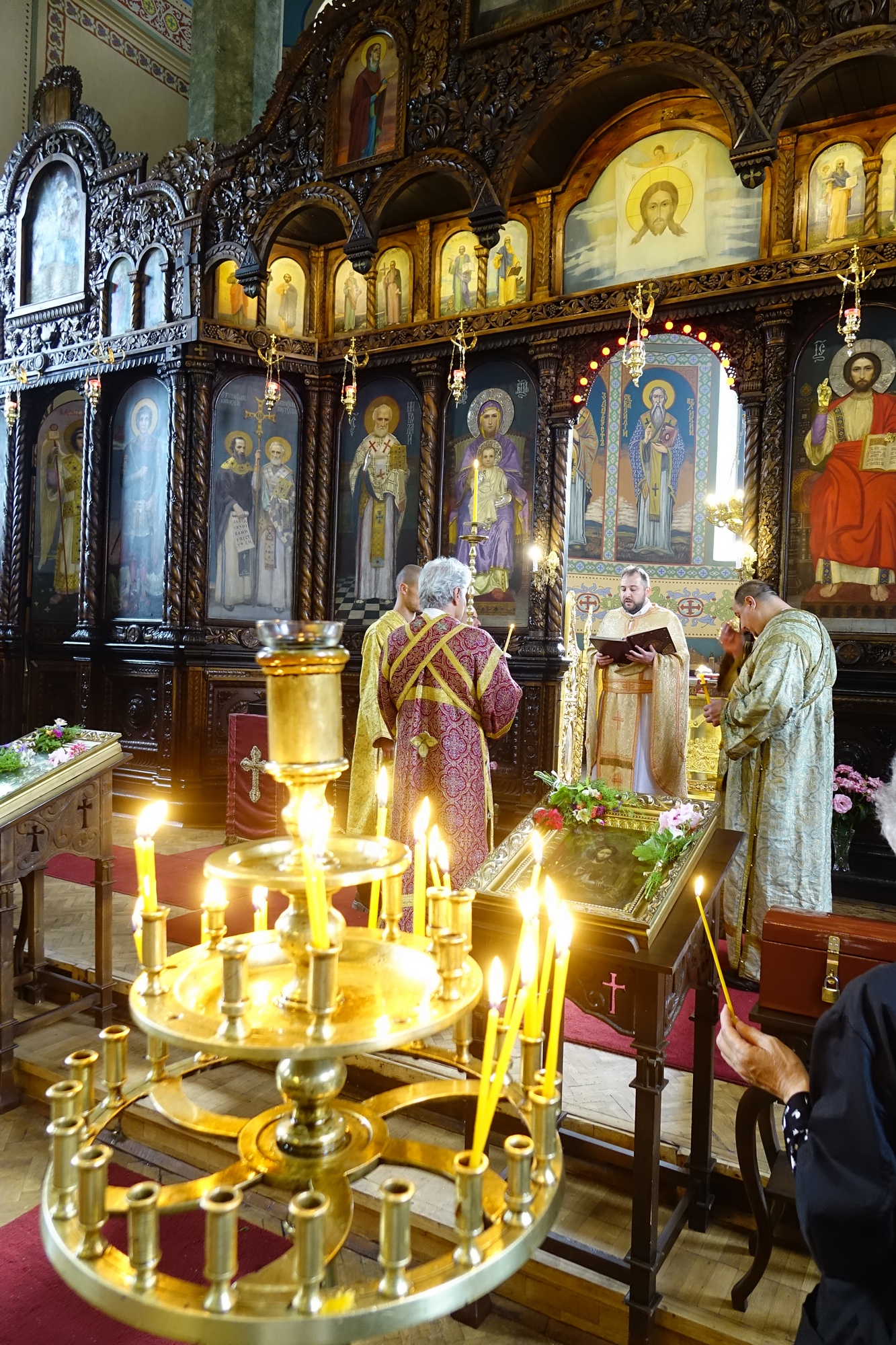 Divine Liturgy in St. Nicholas church in Stara Zagora