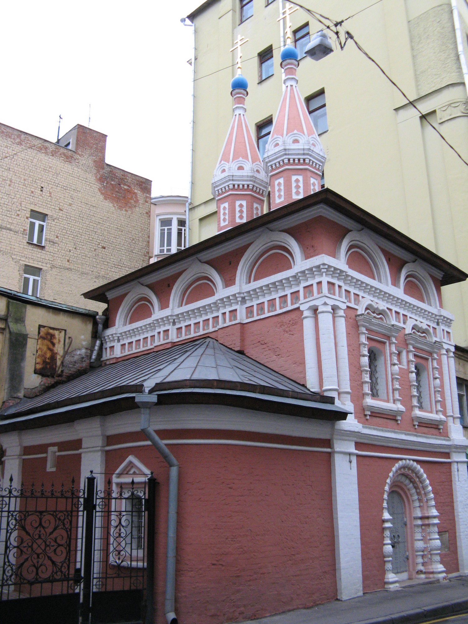 Церковь Космы и Дамиана Римских, что в Старых Панех. Москва.