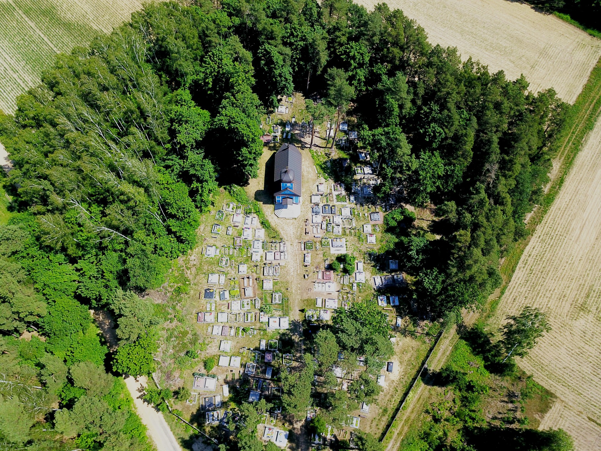 The Orthodox cementary in Pawły