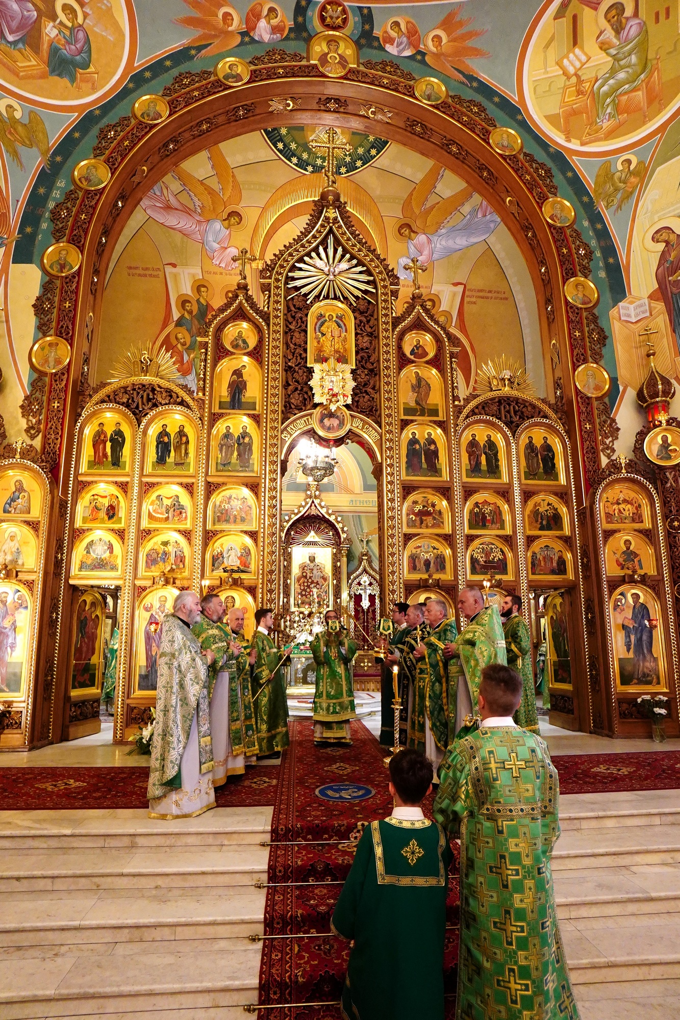The Holy Spirit feast in Holy Spirit church in Białystok