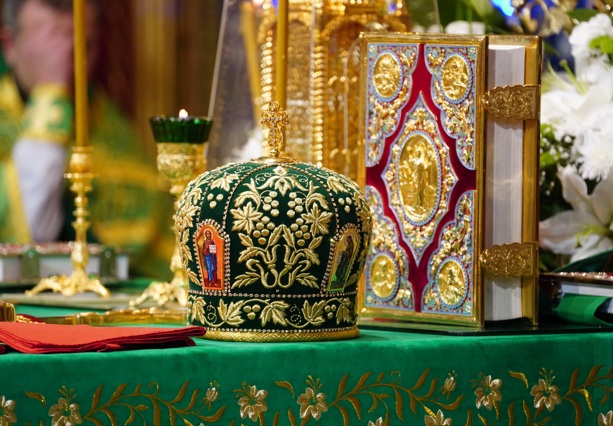 The Holy Spirit feast in Holy Spirit church in Białystok