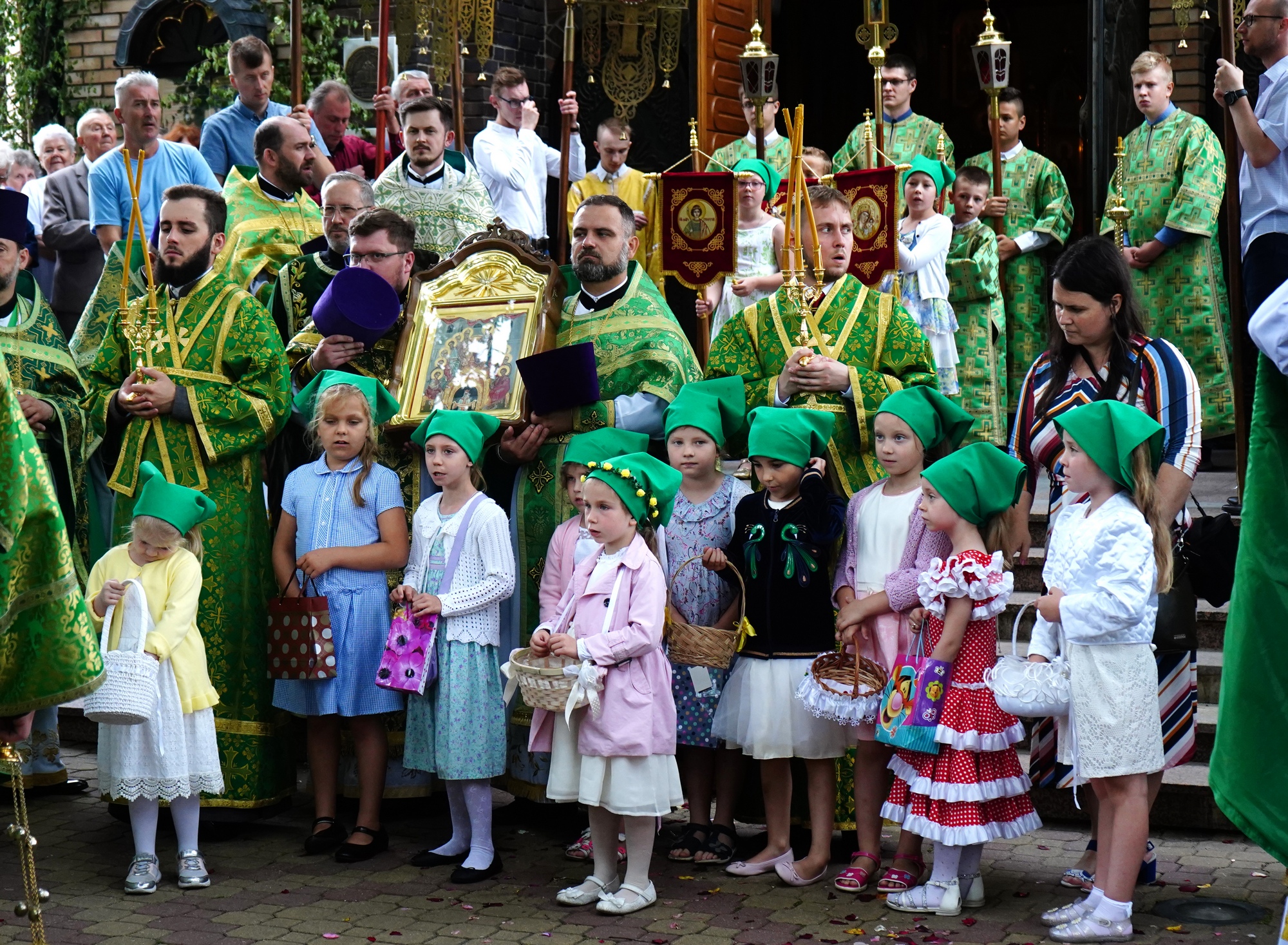 The Holy Spirit feast in Holy Spirit church in Białystok
