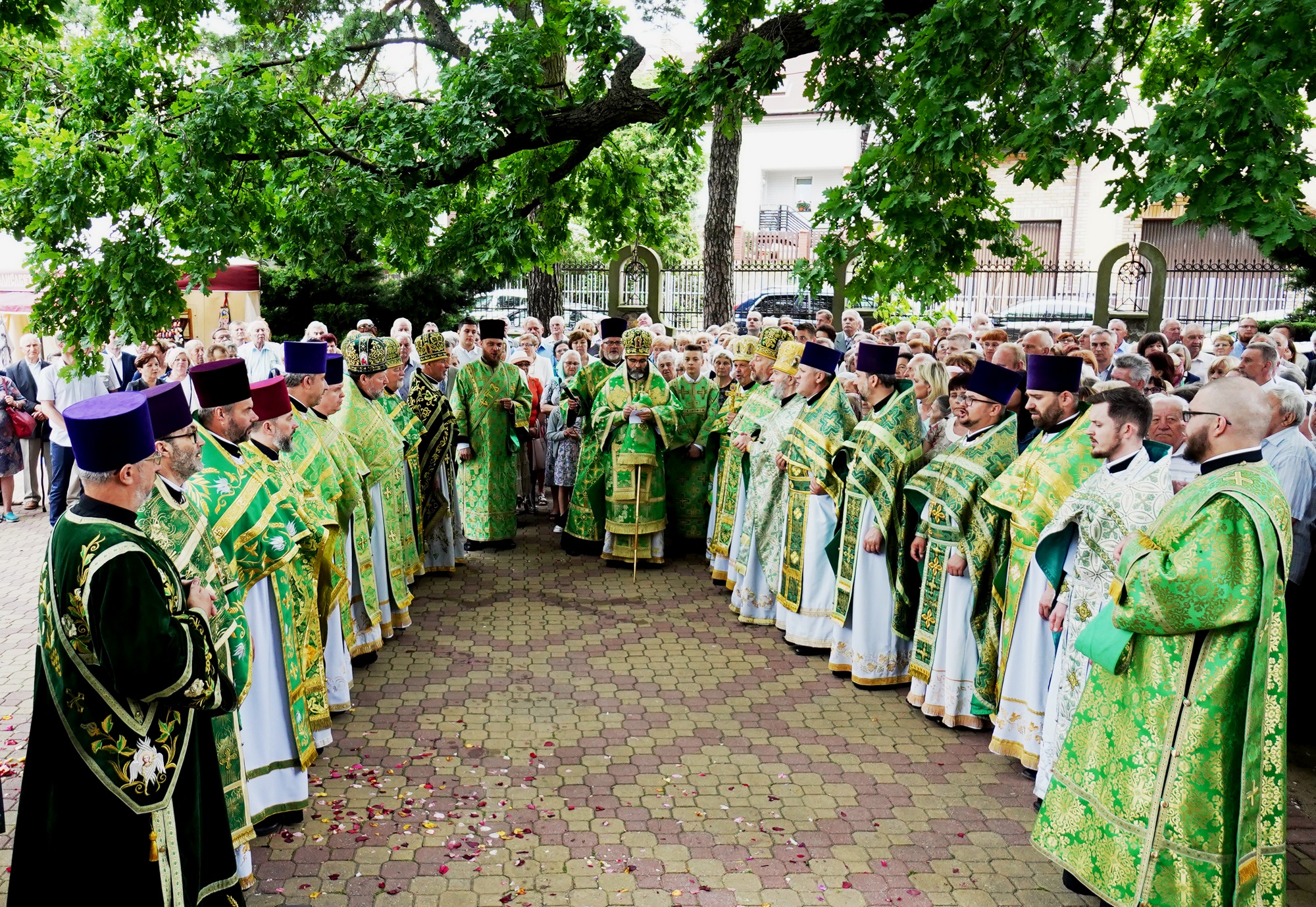 The Holy Spirit feast in Holy Spirit church in Białystok