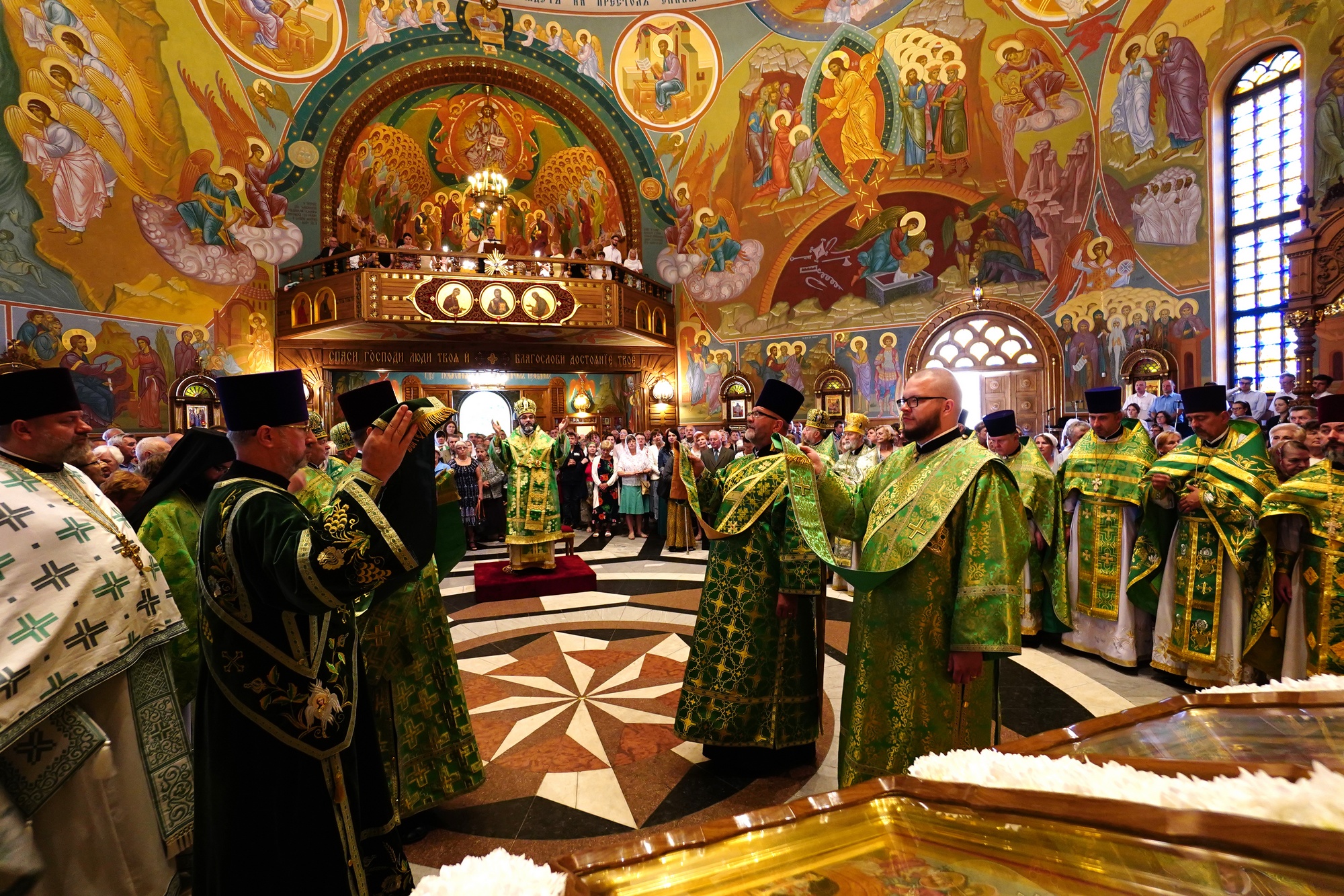 The Holy Spirit feast in Holy Spirit church in Białystok