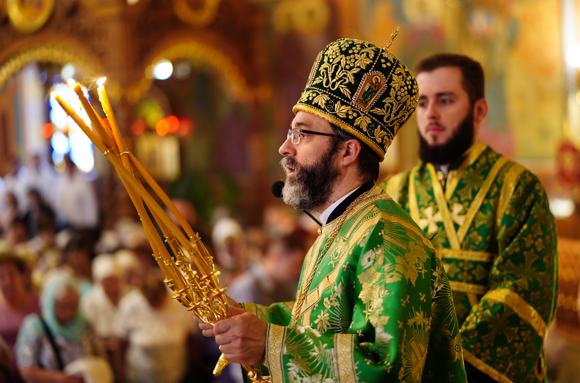 The Holy Spirit feast in Holy Spirit church in Białystok
