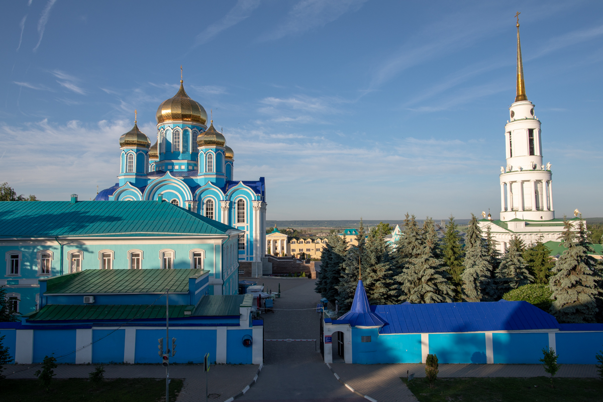 Задонский монастырь, утро