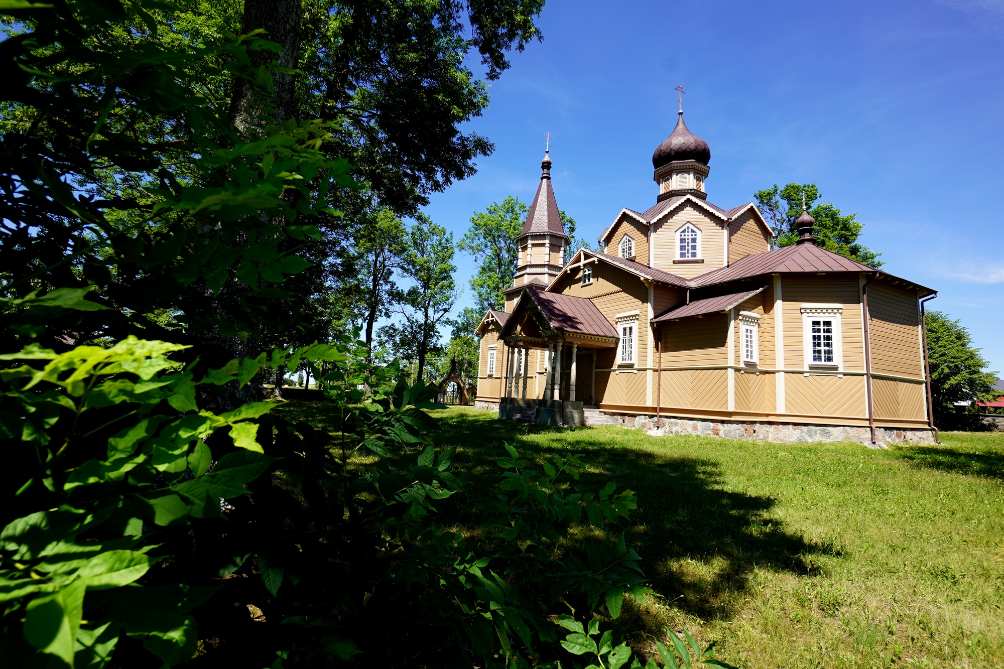 The Orthodox church in Nowa Wola