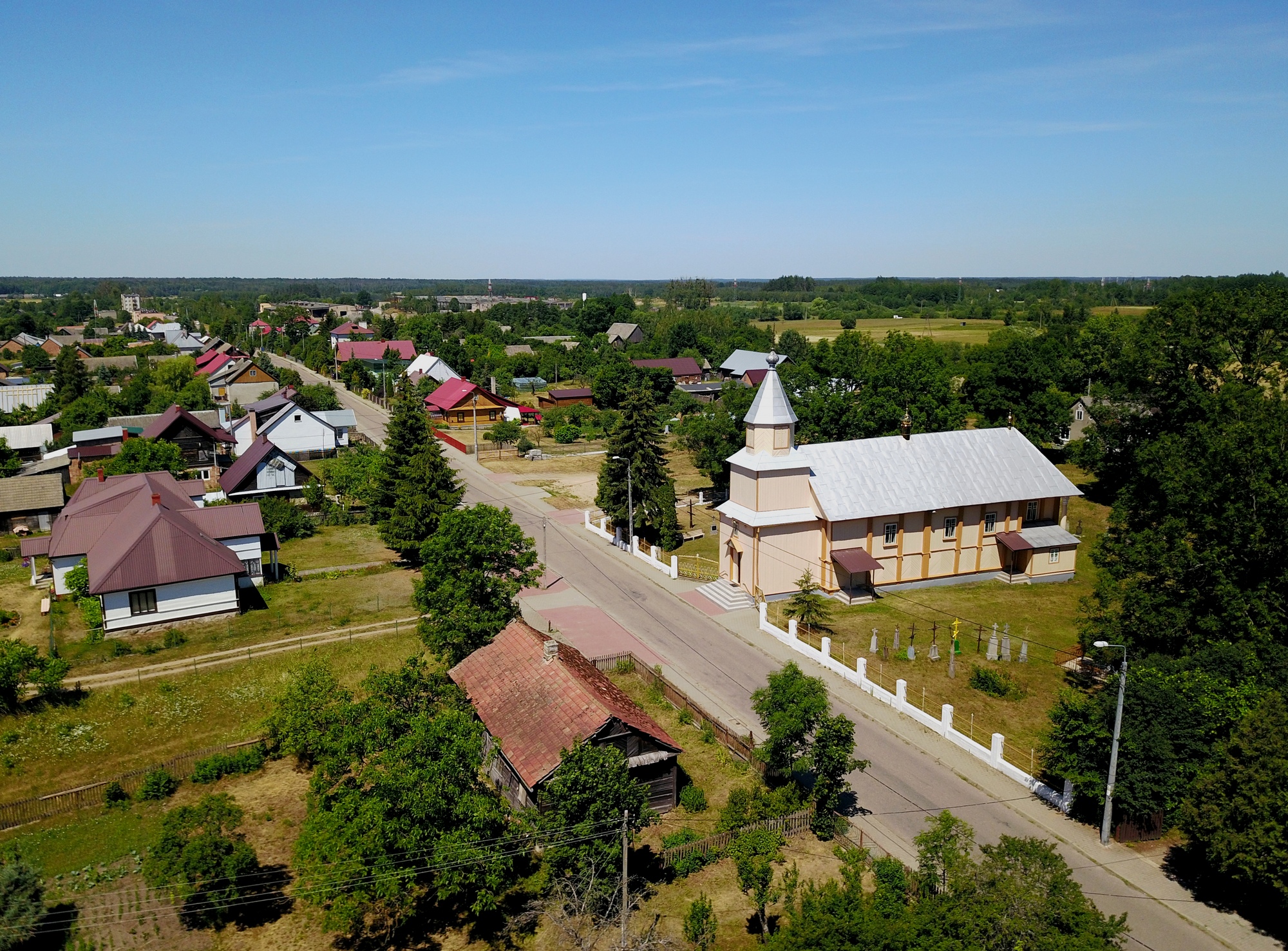 The Orthodox church in Lewkowo Stare