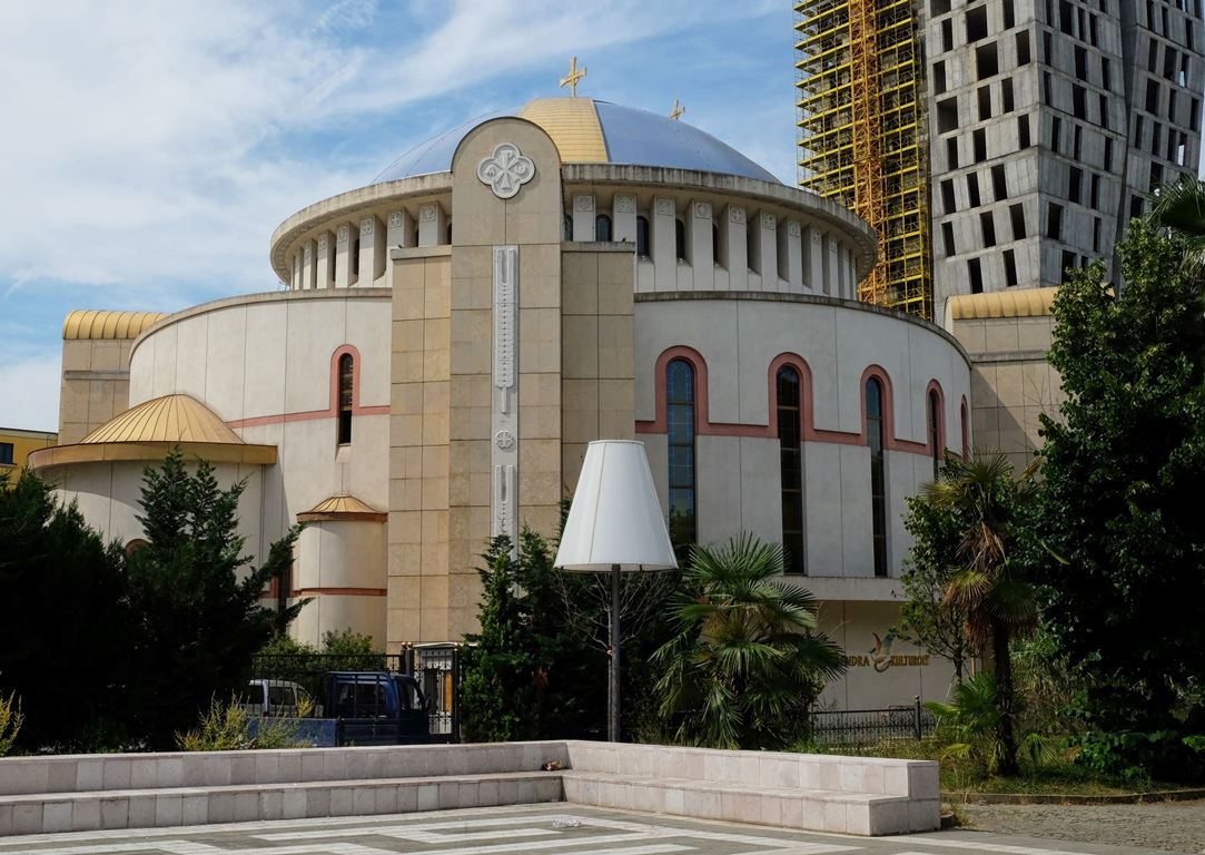 The Resurrection Cathedral in Tirana