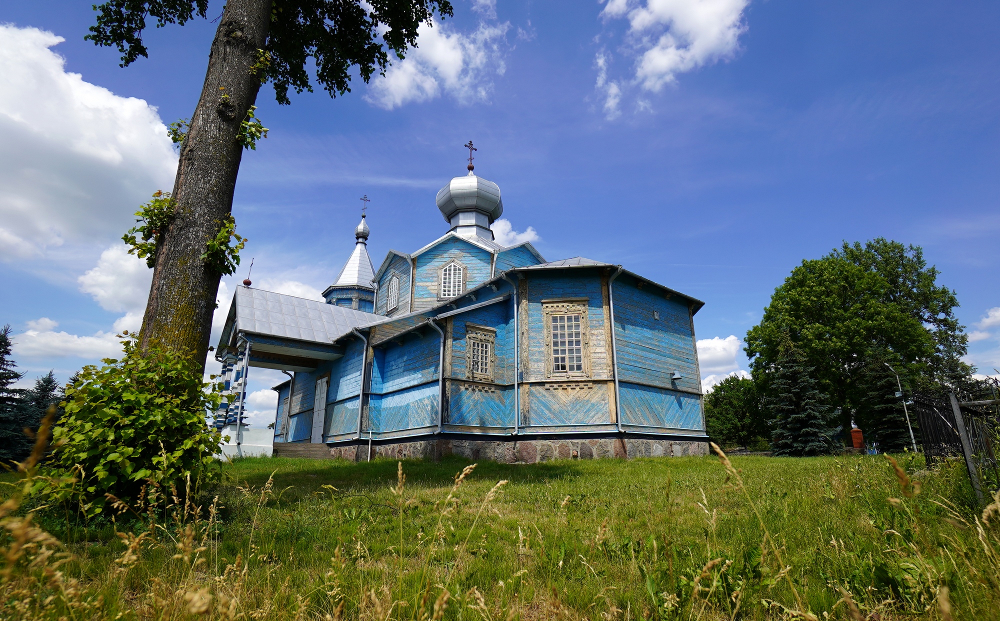 The Orthodox church in Pasynki