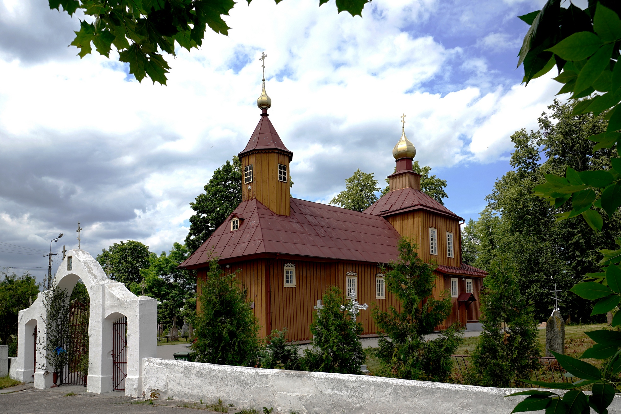 The Orthodox church in Ploski