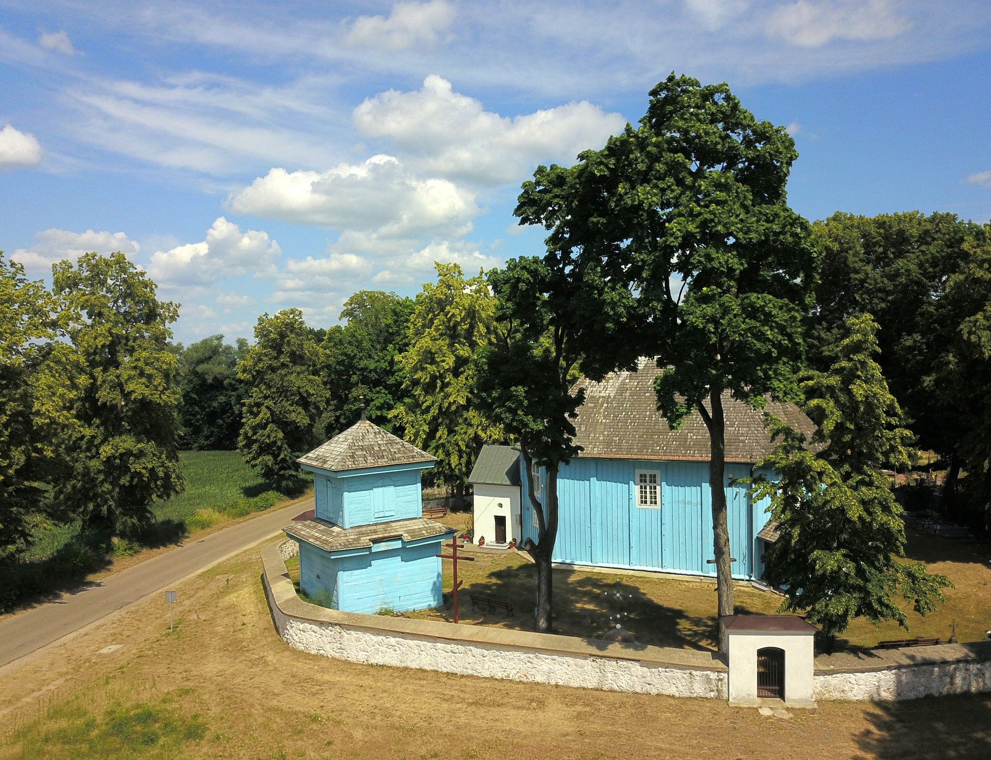 The Orthodox church in Szczyty
