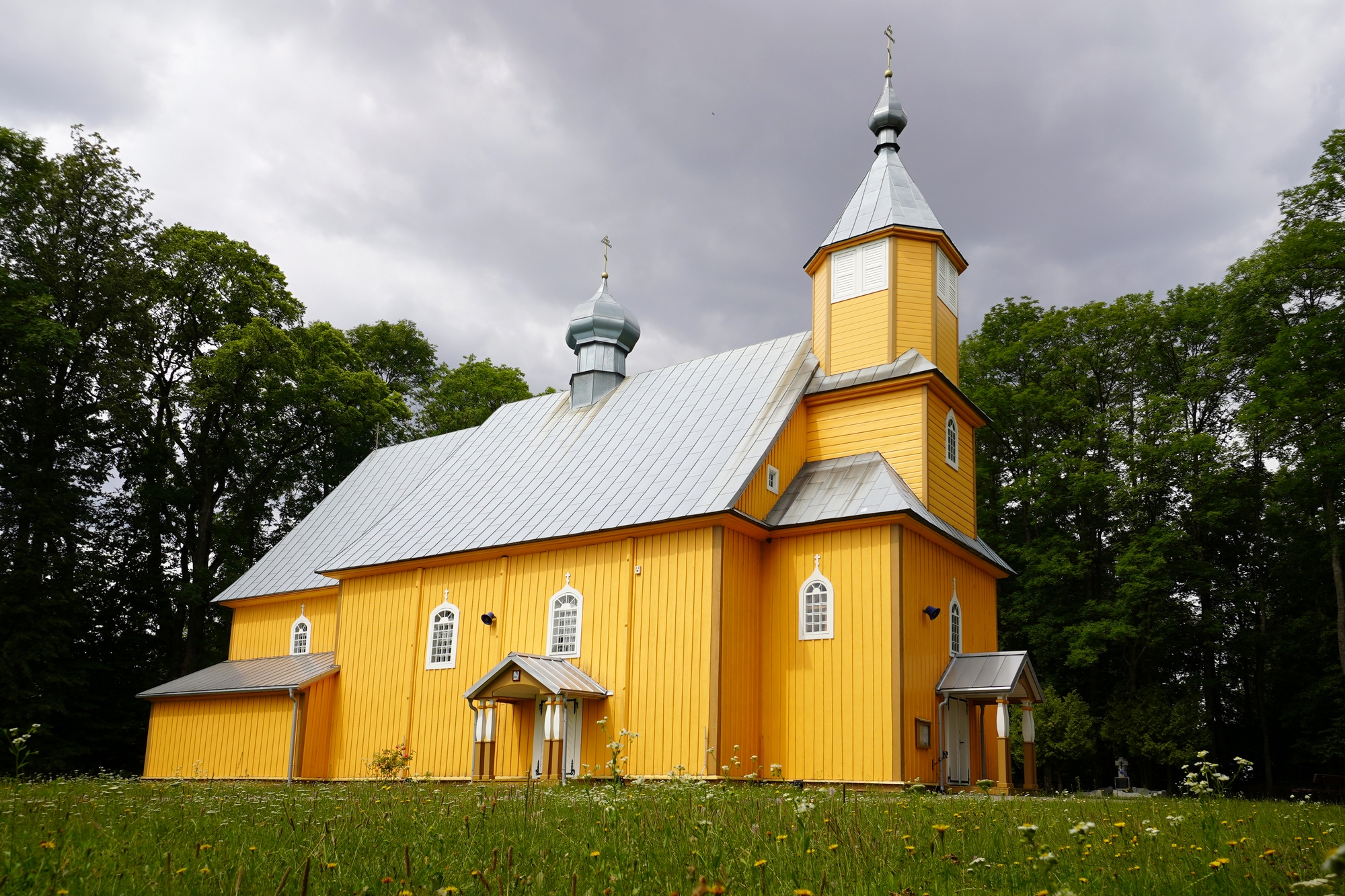 St. John the Theologian the Orthodox church in Nowoberezowo