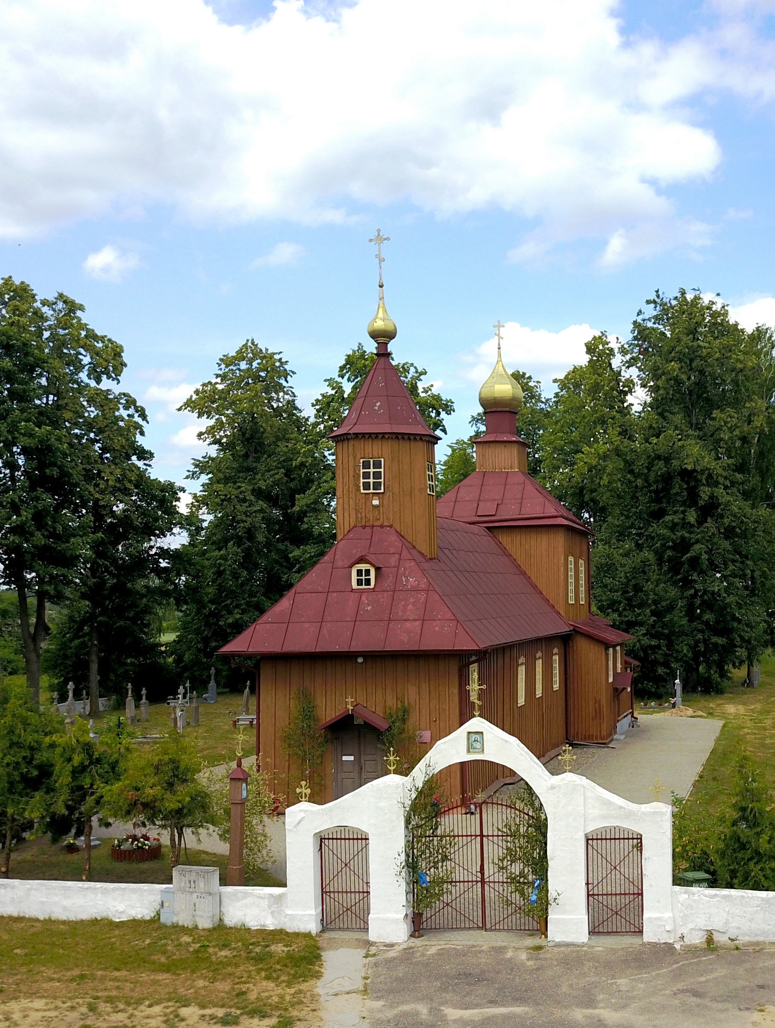 The Orthodox church in Ploski