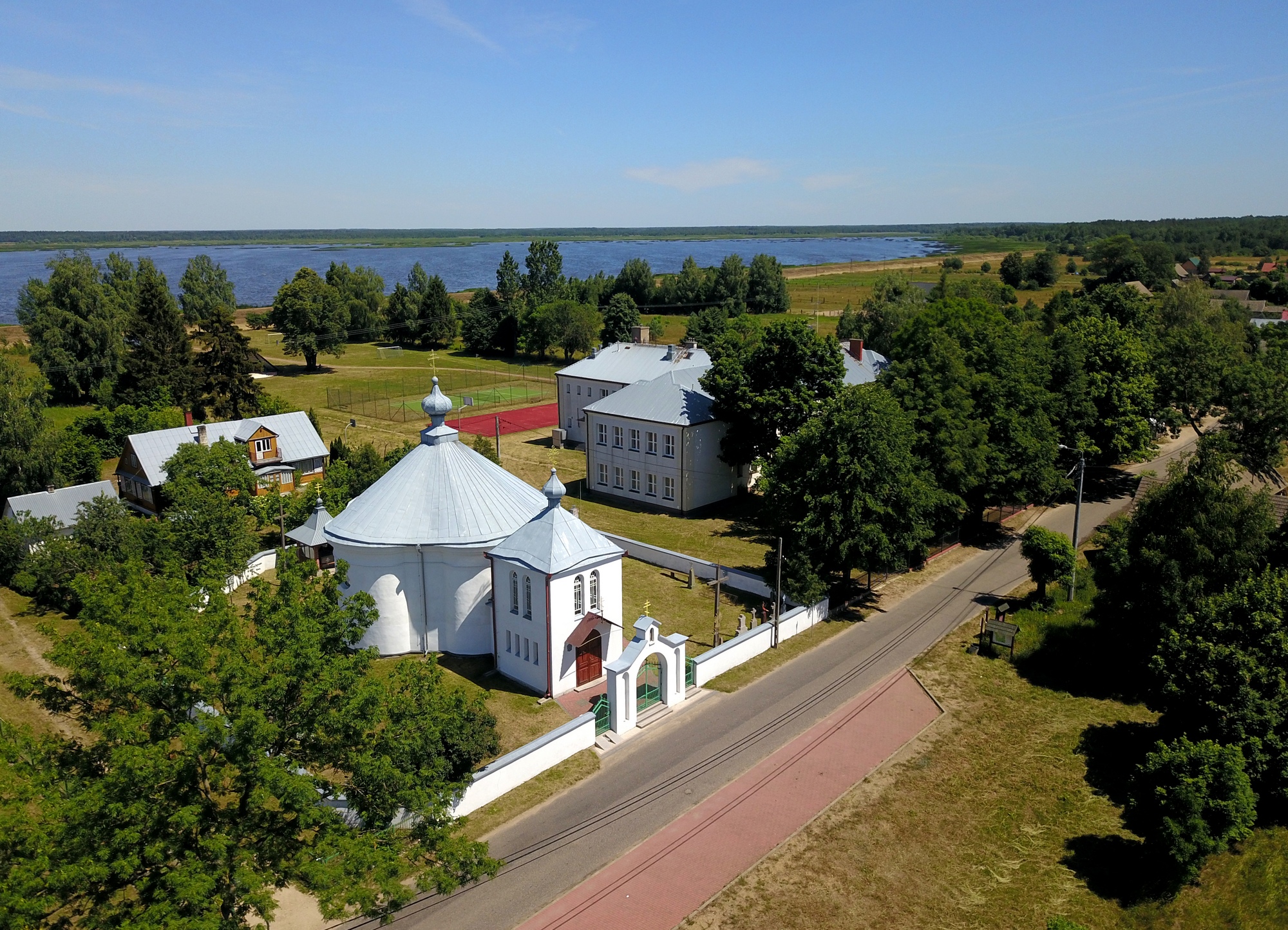 The Orthodox church in Siemianówka