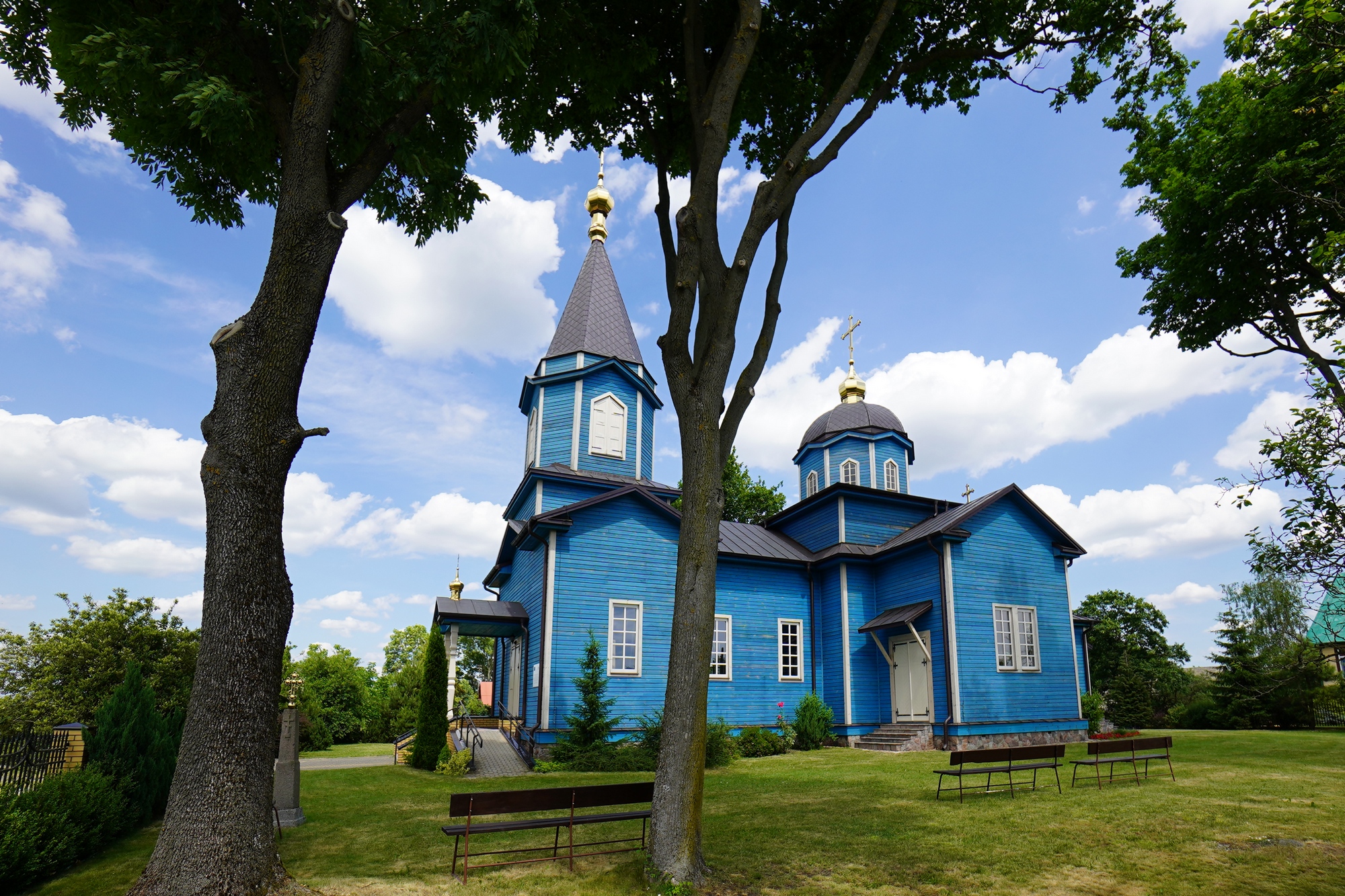 The Orthodox church in Rajsk