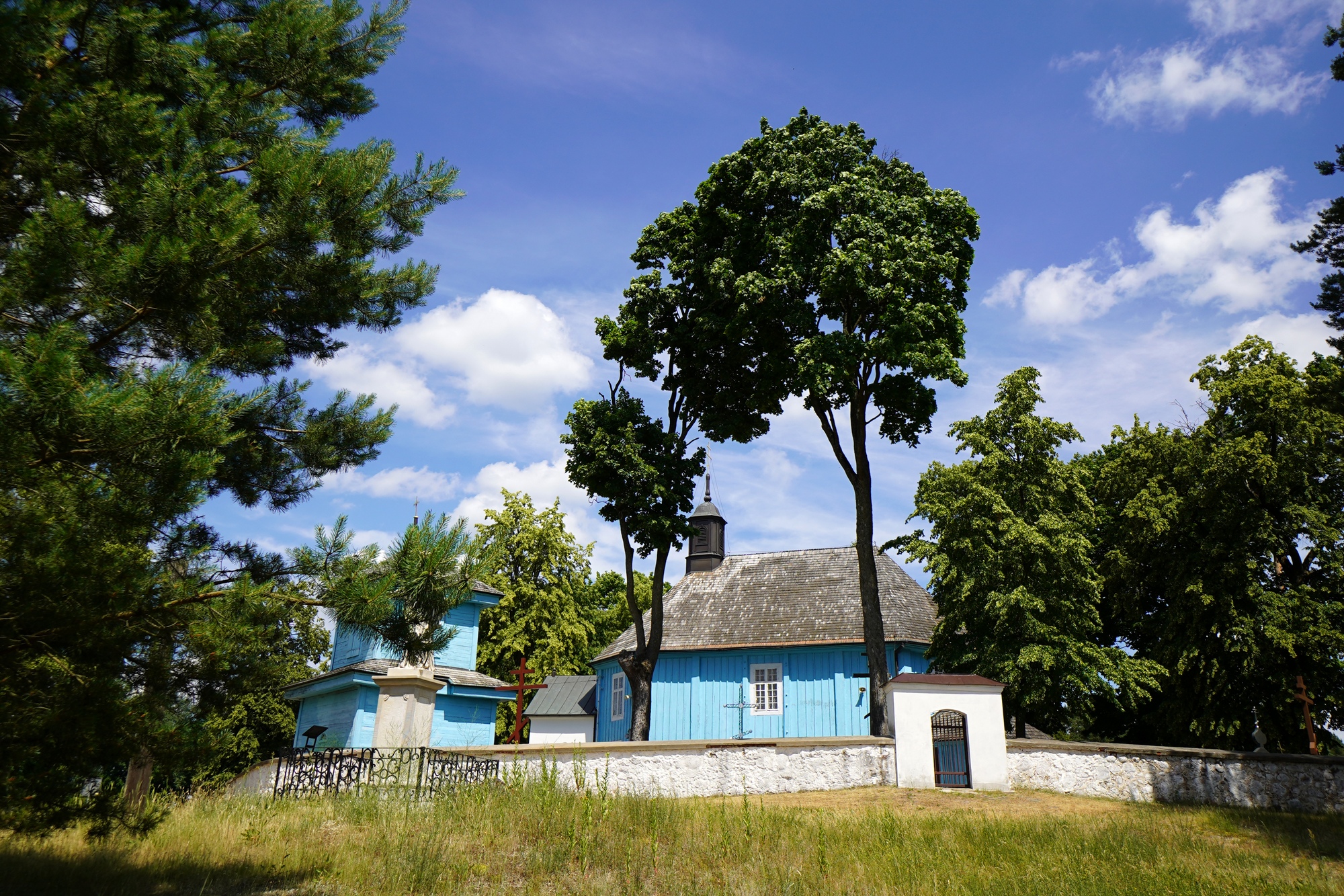 The Orthodox church in Szczyty
