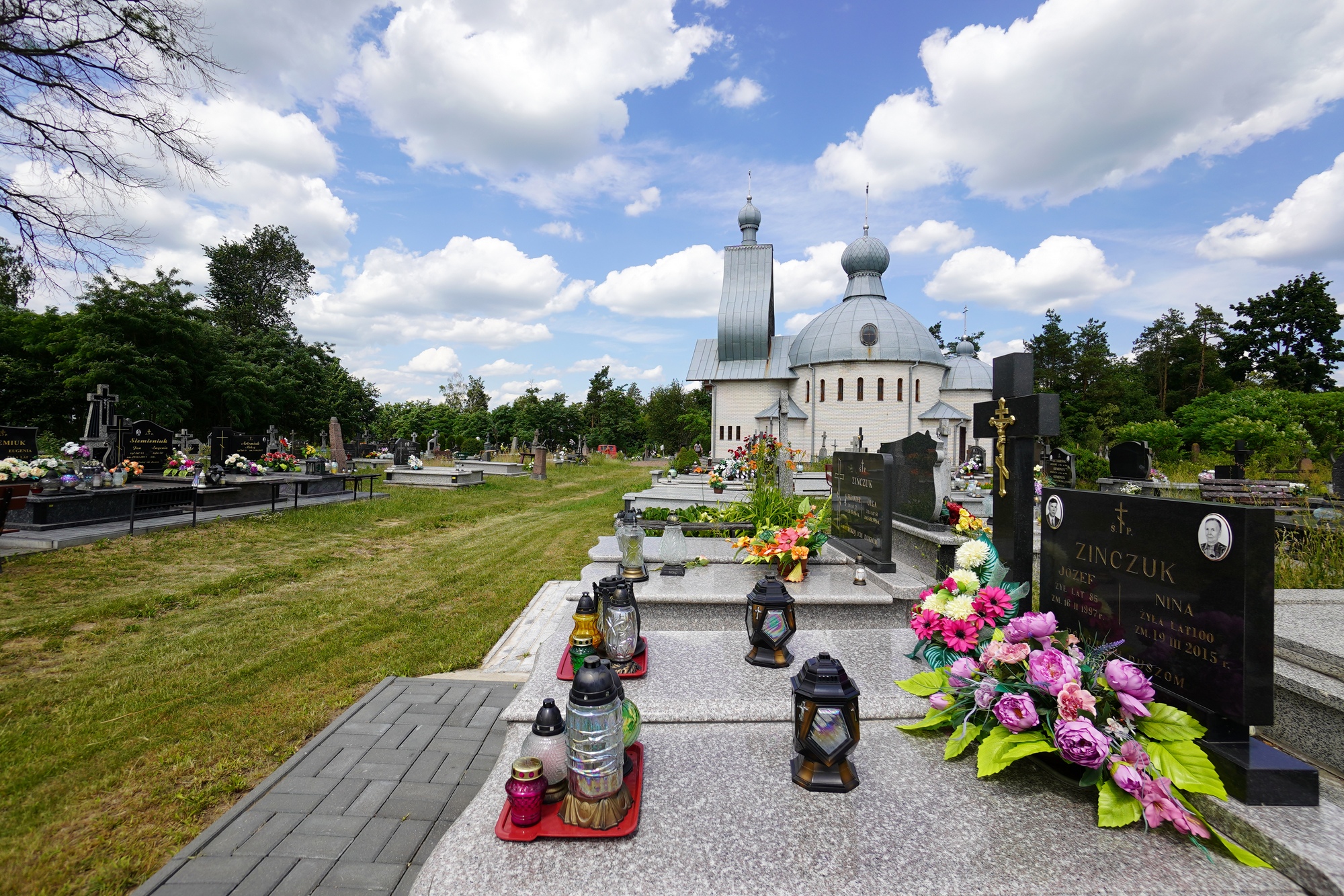 The Orthodox cementary chapel in Rajsk