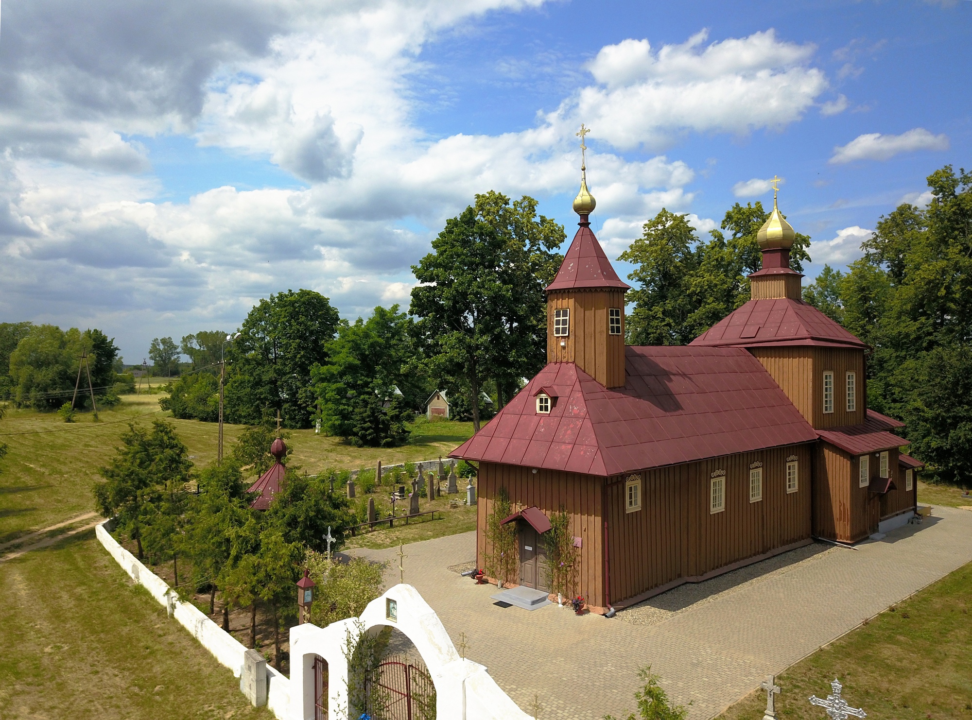 The Orthodox church in Ploski