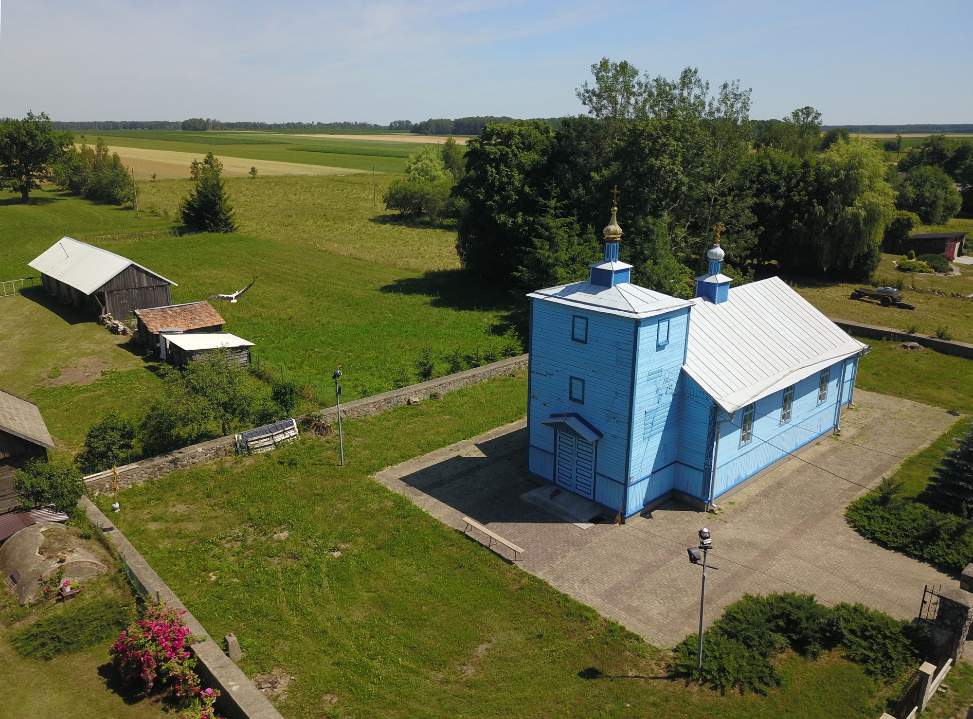 The Orthodox church in Malesze