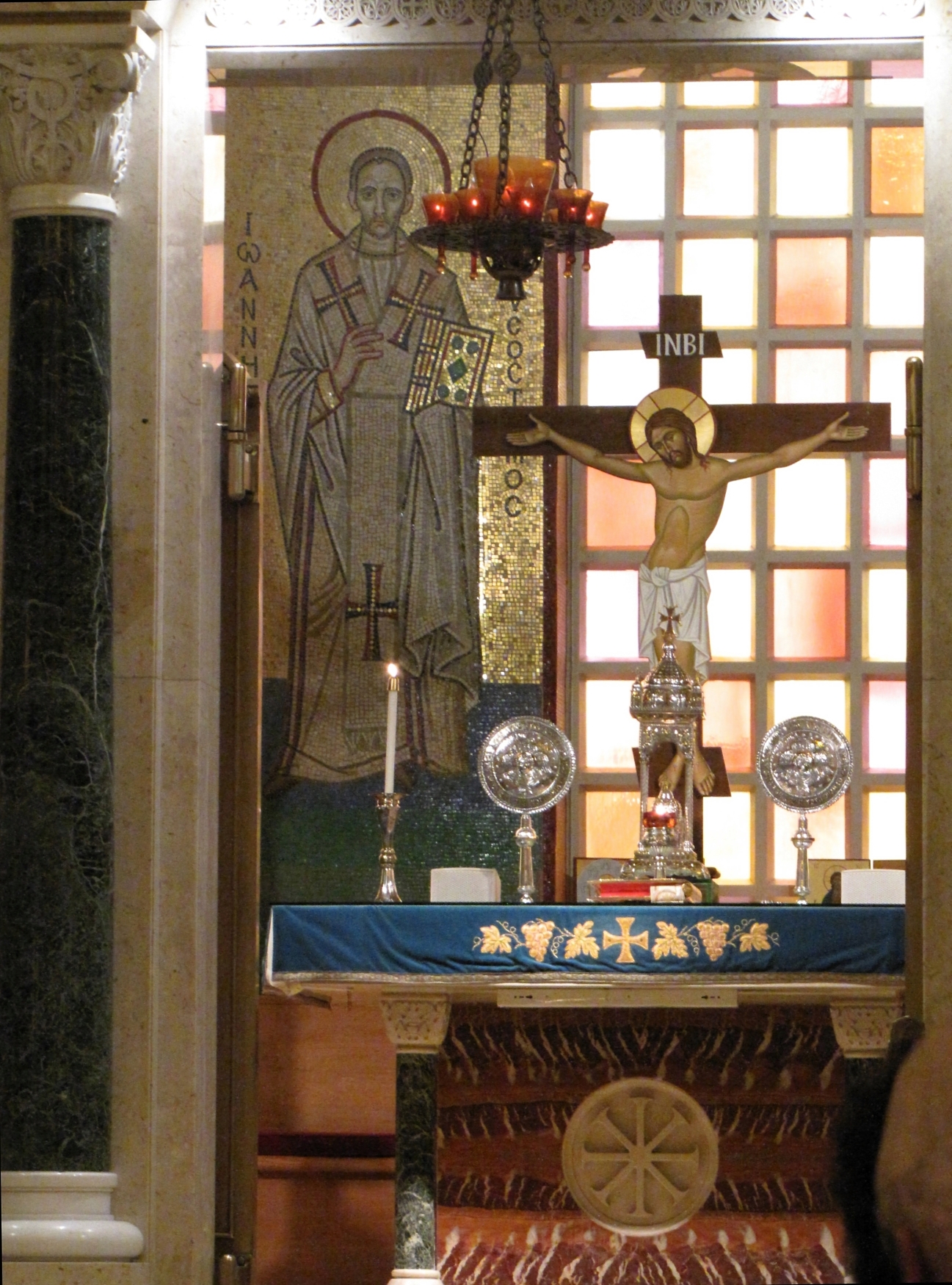 The altar in Hagia Sophia Washington DC