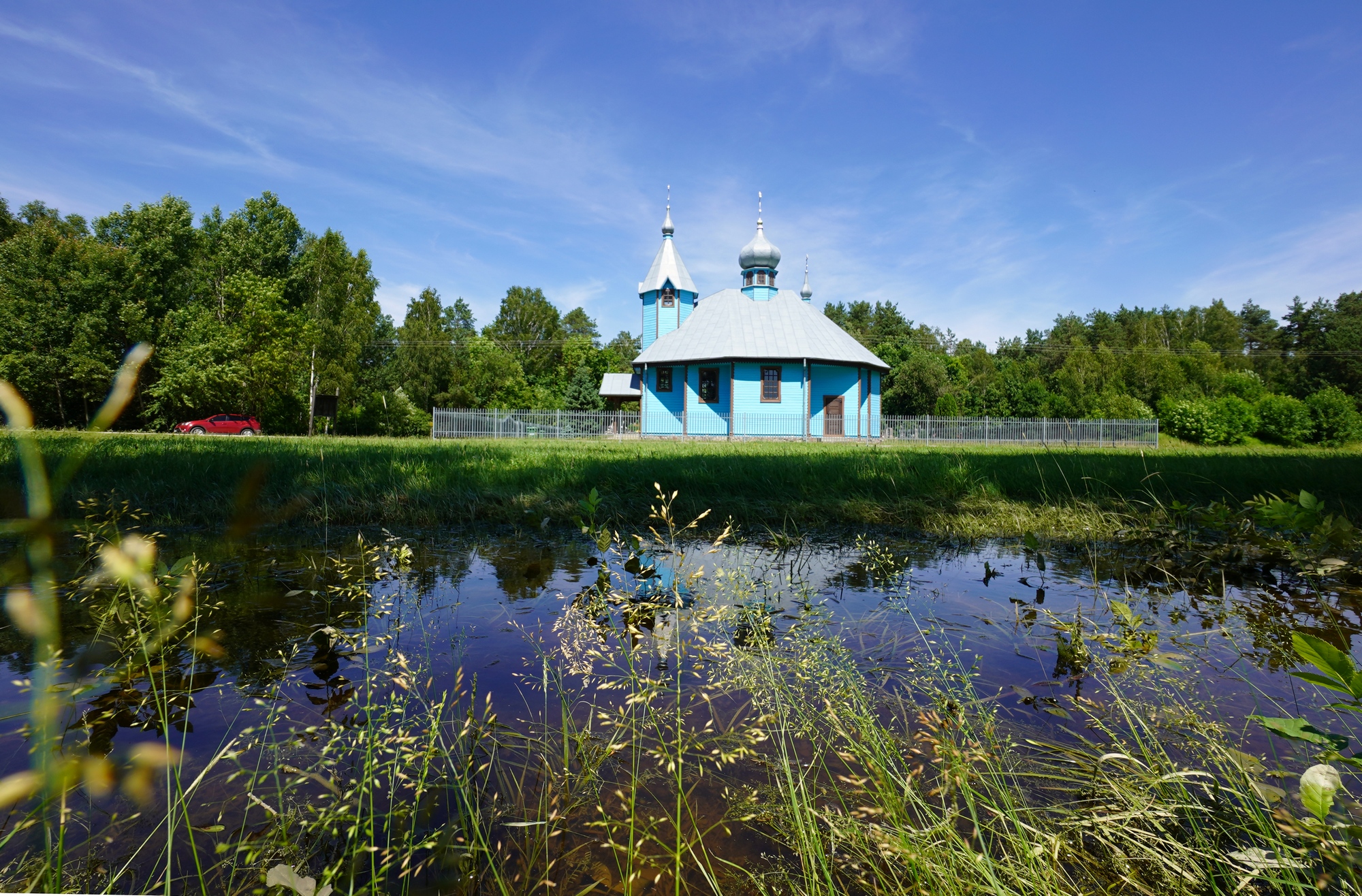 The Orthodox church in Szastały