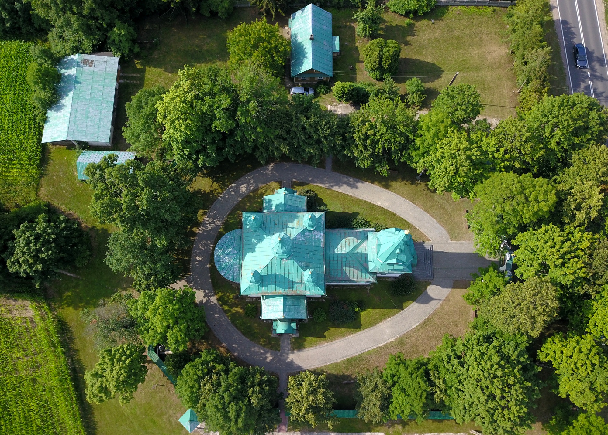 The Orthodox church in Ryboły