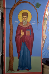 Sheep1389 
Saint Joseph of Damascus - fresco in monastery An-Nouriyyeh 
2019-07-16 13:51:21