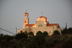 Sheep1389 
Saint Elias church in Btaaboura in the evening 
2019-07-25 08:14:43