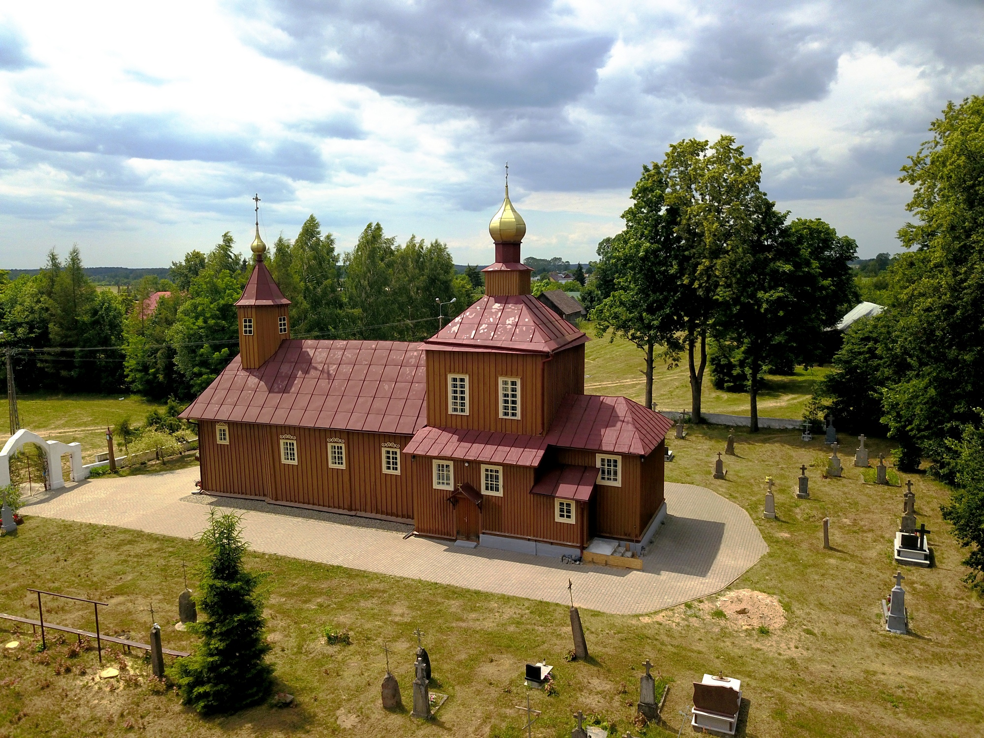 The Orthodox church in Ploski