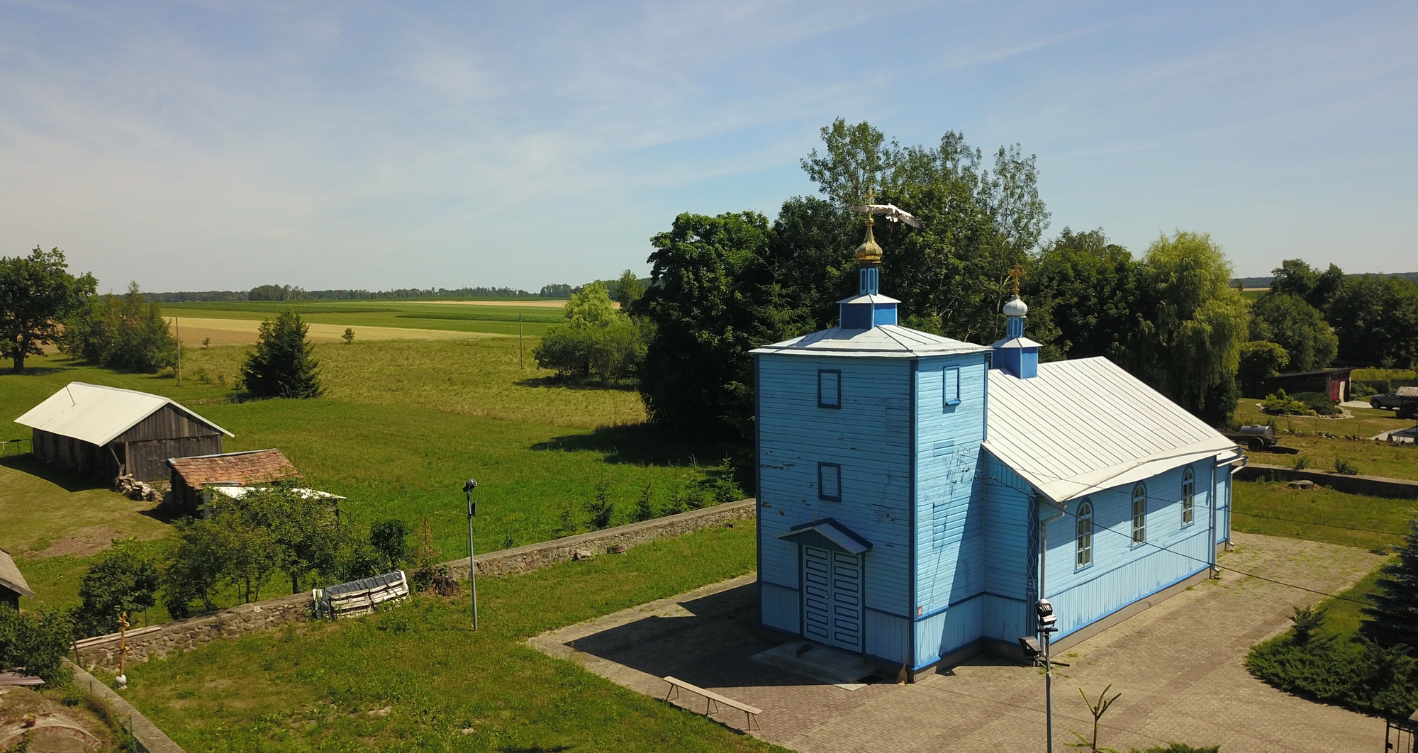 The Orthodox church in Malesze