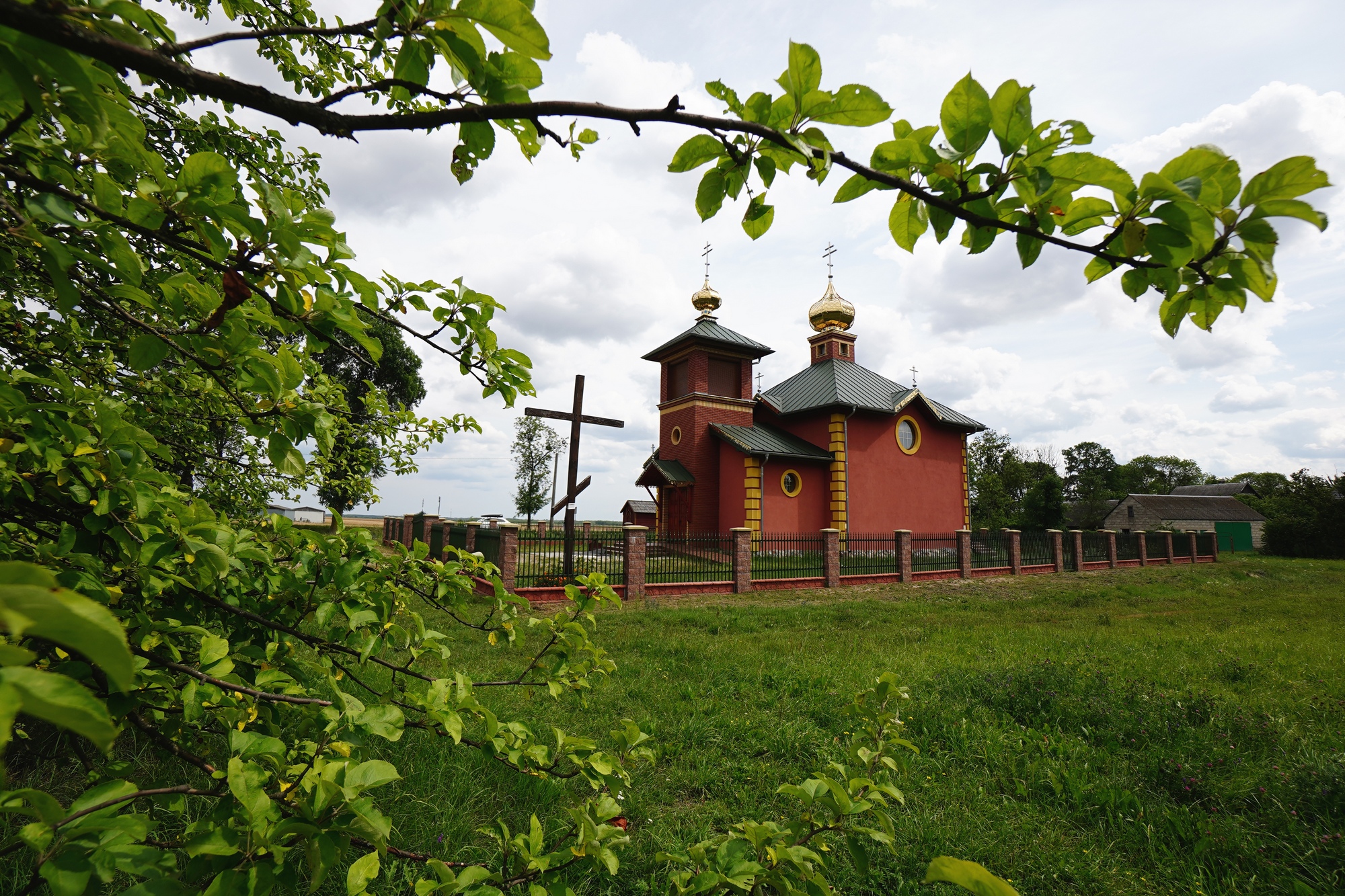 The Orthodox church in Zbucz