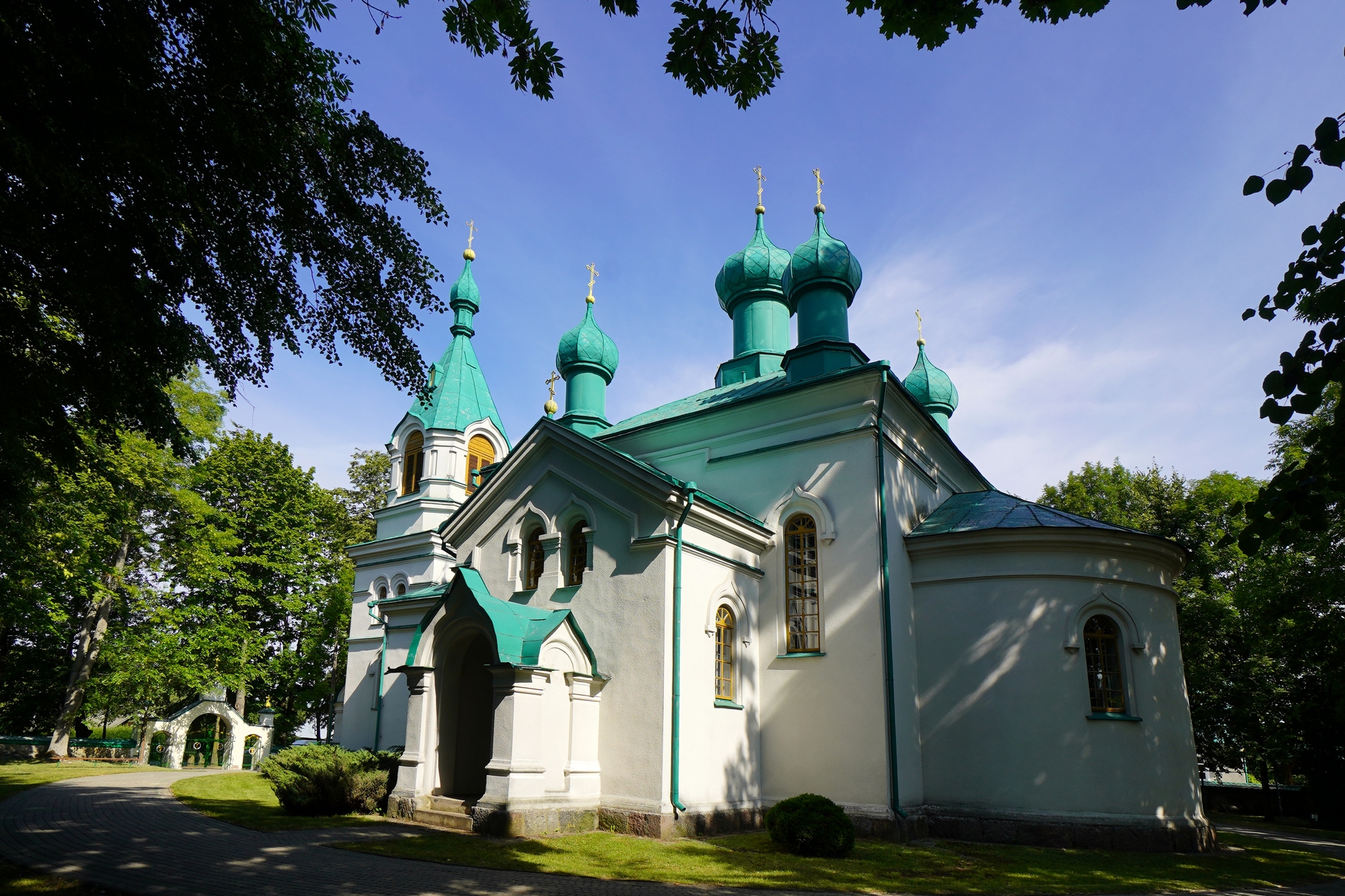 The Orthodox church in Ryboły
