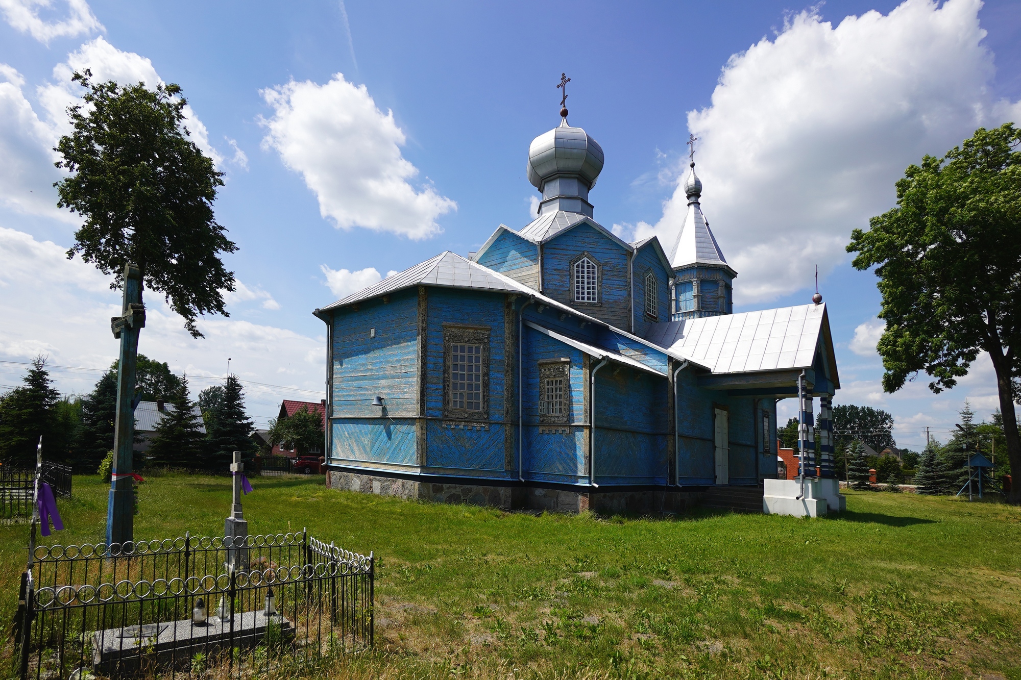 The Orthodox church in Pasynki