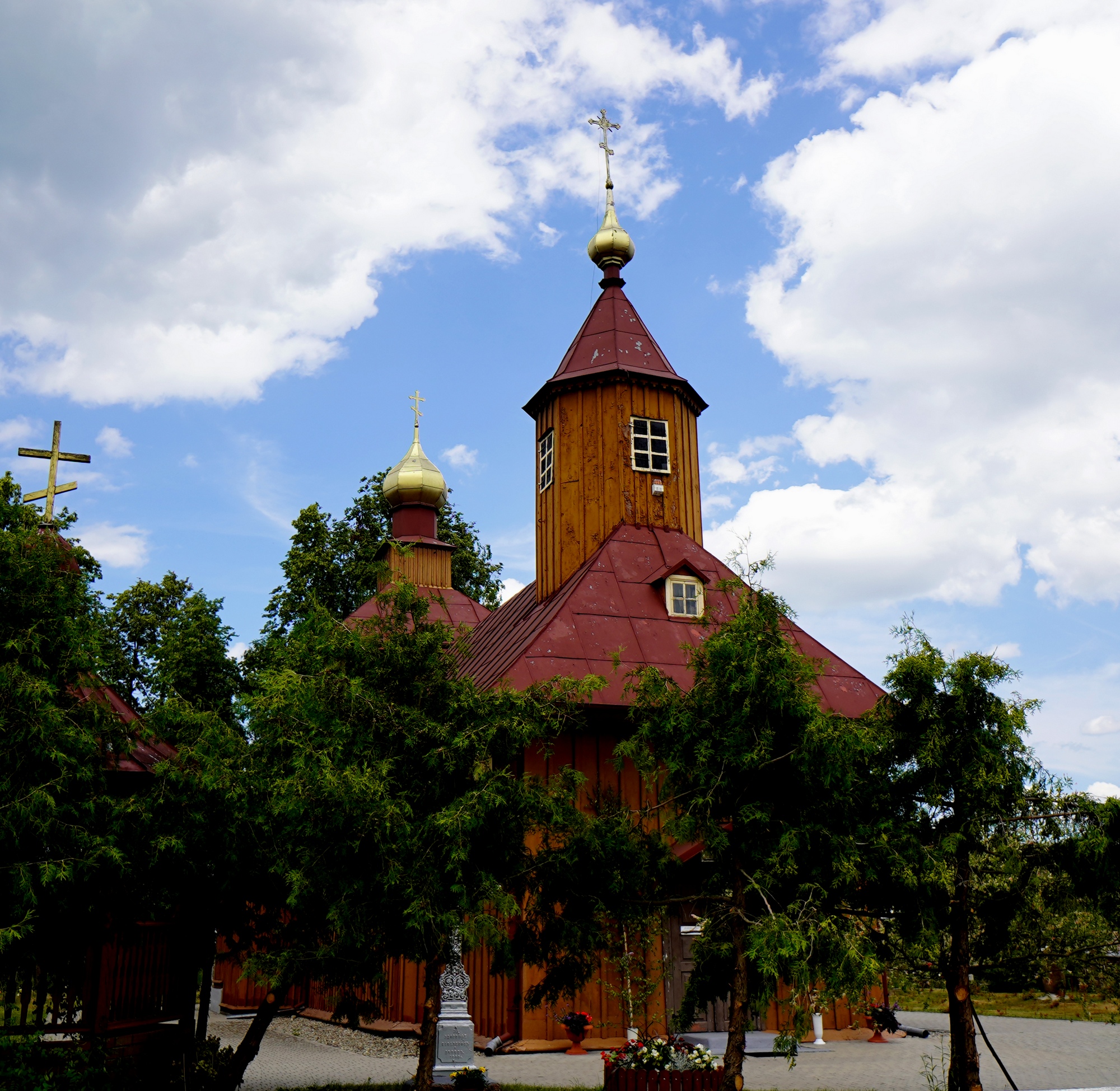 The Orthodox church in Ploski
