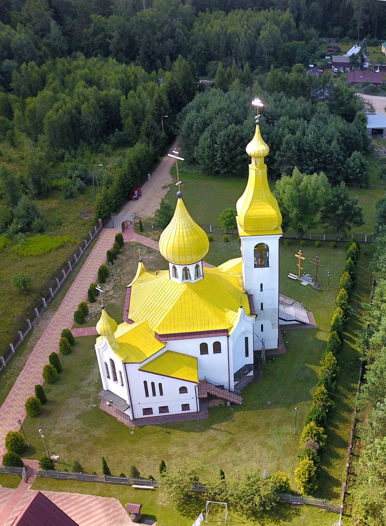 The Orthodox church in Czarna Białostocka
